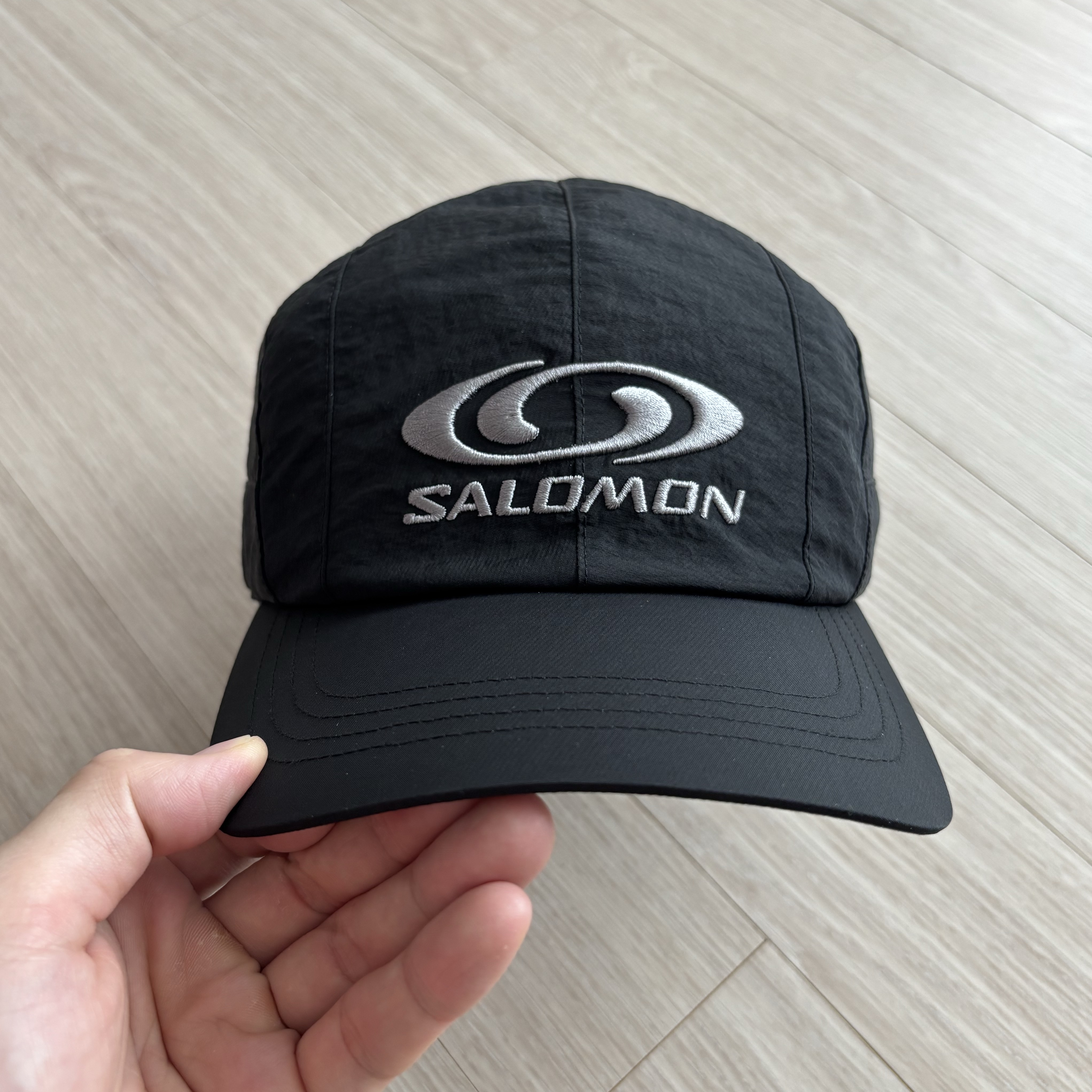 Salomon Link Camp Cap Black 착용 스타일 - 2
