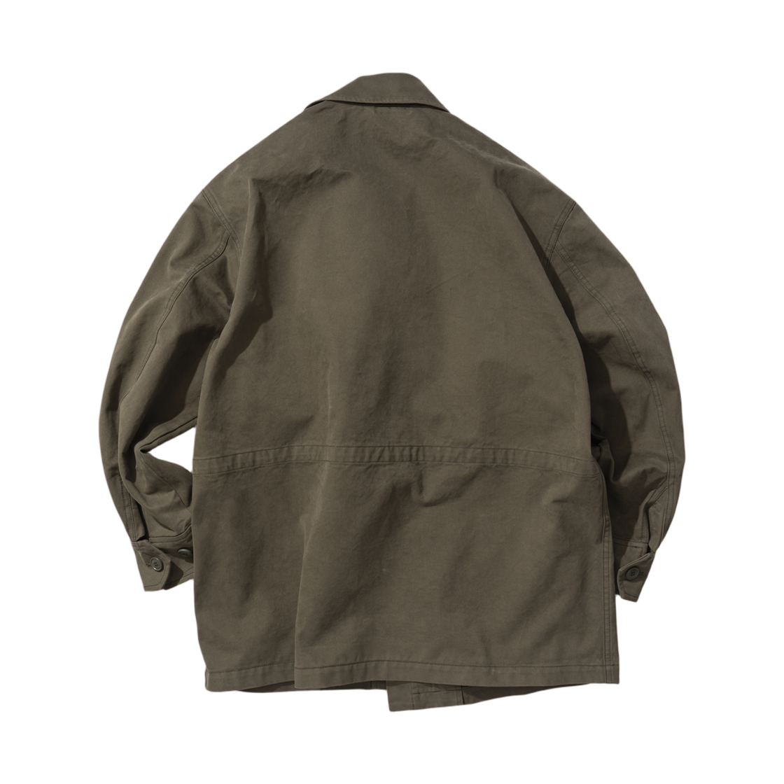 (키즈) 프라그먼트 미니 코튼 필드 자켓 카키((Kids) Frgmt Mini Cotton Field Jacket Khaki) - 2