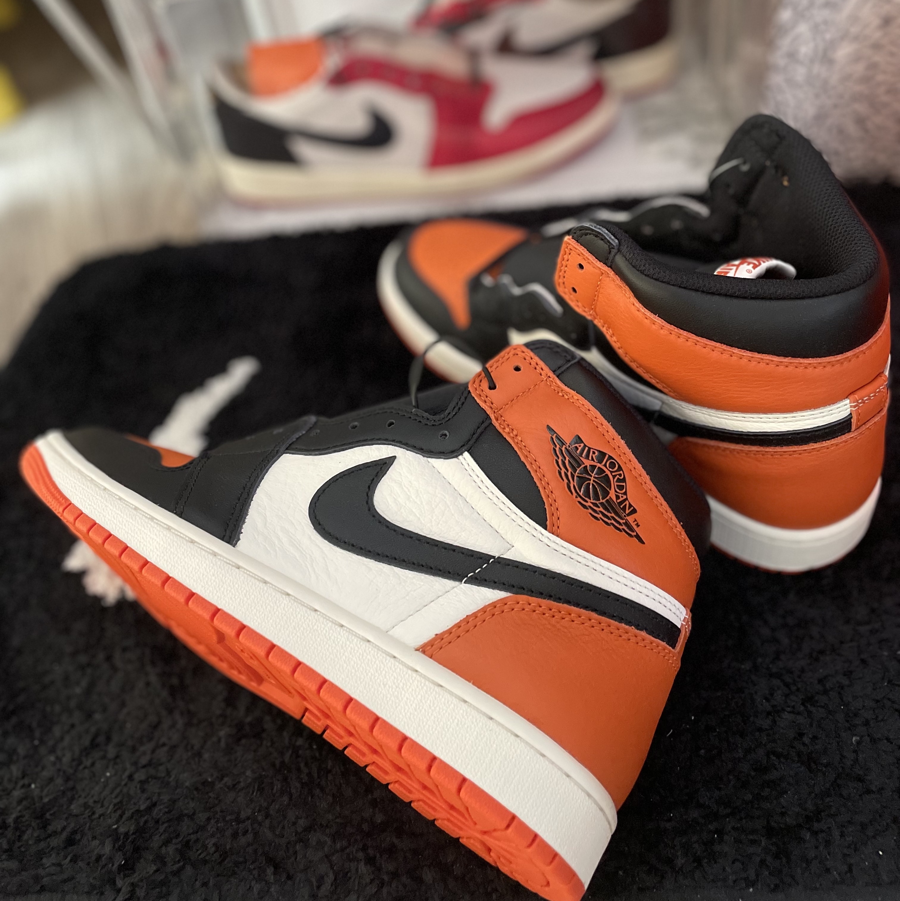 Jordan 1 Retro High OG Shattered Backboard, Jordan 1 Retro High OG Chicago 2022 착용 스타일 - 6