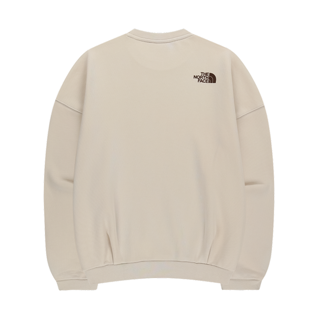 노스페이스 로고 스웨트셔츠 크림 베이지 - 25FW(The North Face Logo Sweatshirts Cream Beige - 25FW) - 2