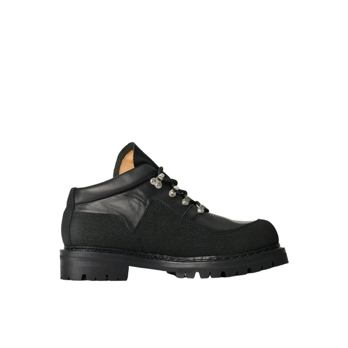 (W) 아워레가시 퀘스트 부츠 블랙 텐슬 캐틀 히데((W) Our Legacy Quest Boot Black Tensile Cattle Hide)
