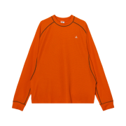 Nike ACG Chinati Dri-Fit ADV Long Sleeve Top Safety Orange Mosswood Brown - Asia