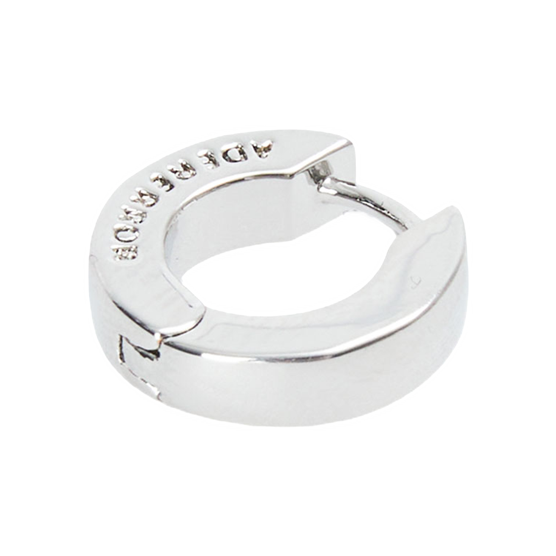 BLAFWER04SV Ader Error Circle Earring Silver