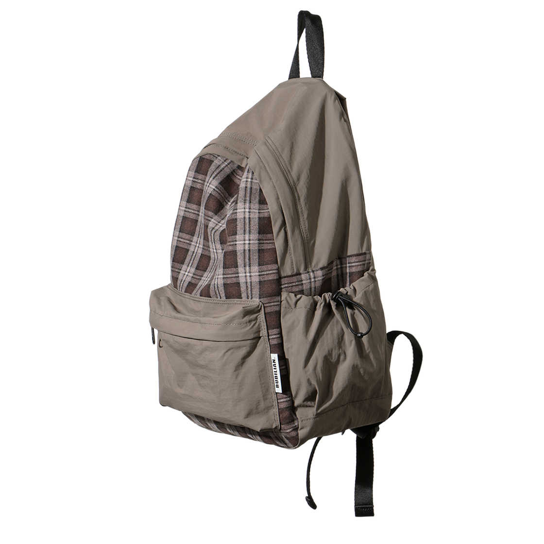 버빌리안 체크린 백팩 브라운(Bubilian Checklyn Backpack Brown) - 2