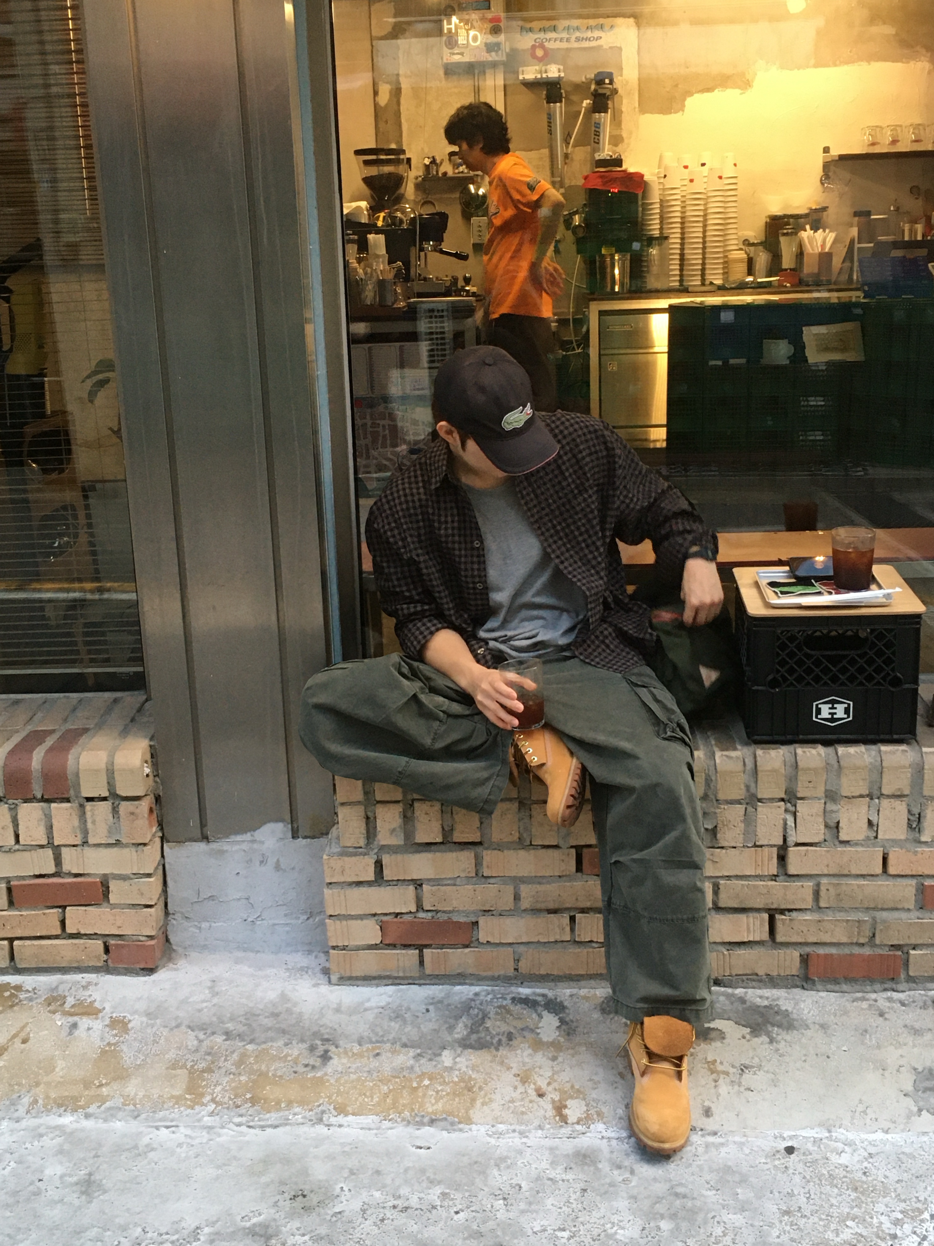 Timberland Premium 6 inch Waterproof Boot Wheat Nubuck - Wide 착용 스타일 - 1