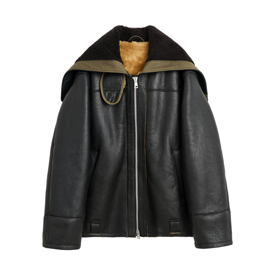 (W) 아워레가시 블리자드 자켓 내츄럴 에비에이터 셔링((W) Our Legacy Blizzard Jacket Natural Aviator Shearling) - 1