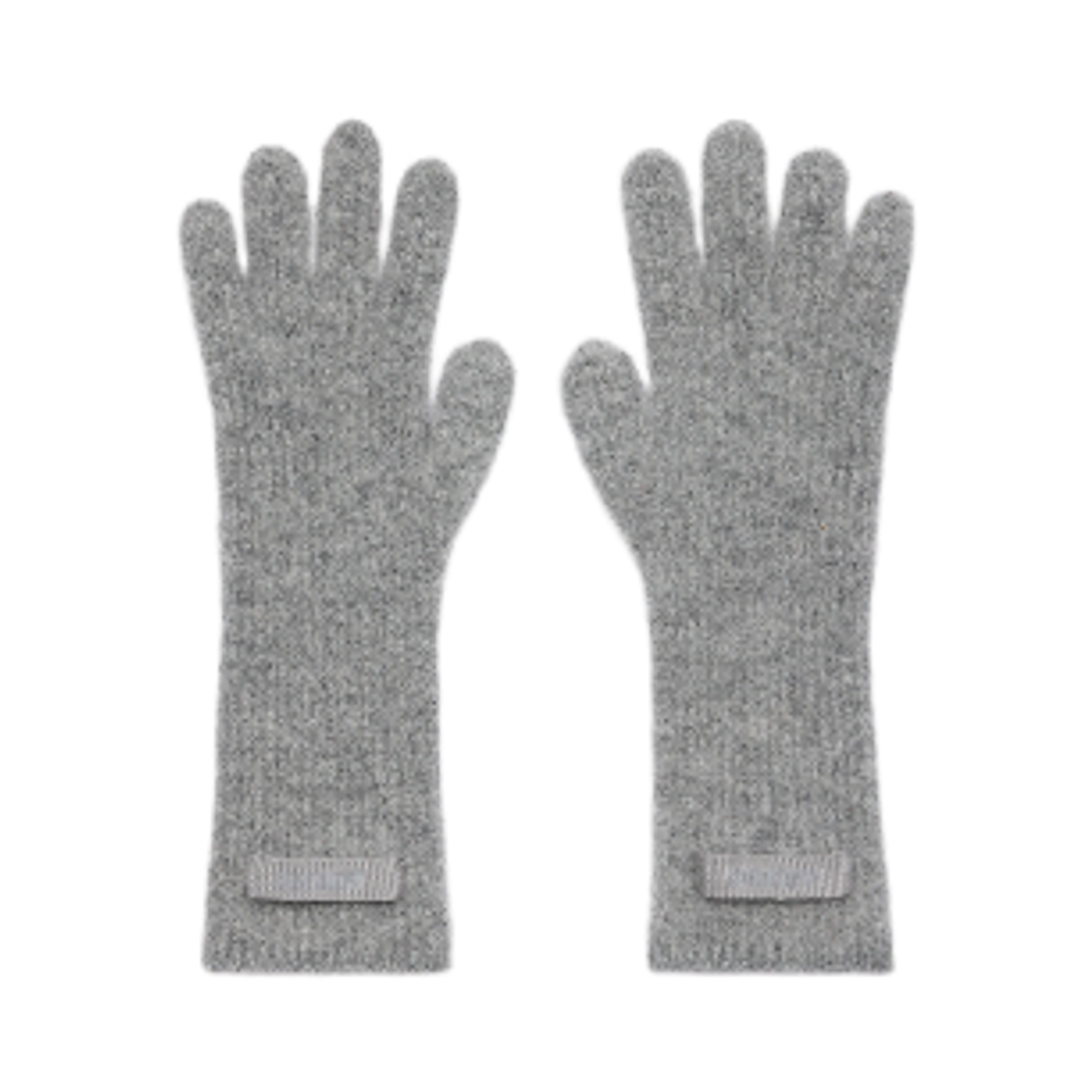 ACU00668AK0-0227-970/246AC668-5217-970 Jacquemus Grosgrain Gloves Dark Grey