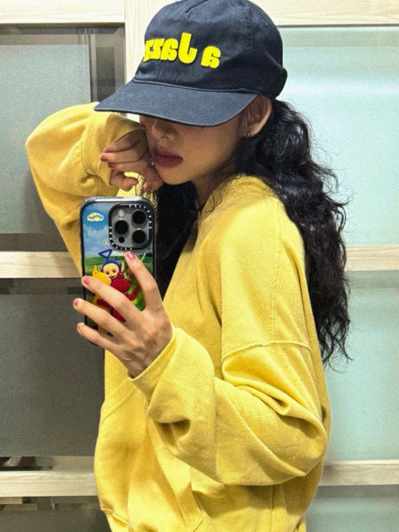 Kikozy A Jazz Cap Black 착용 스타일