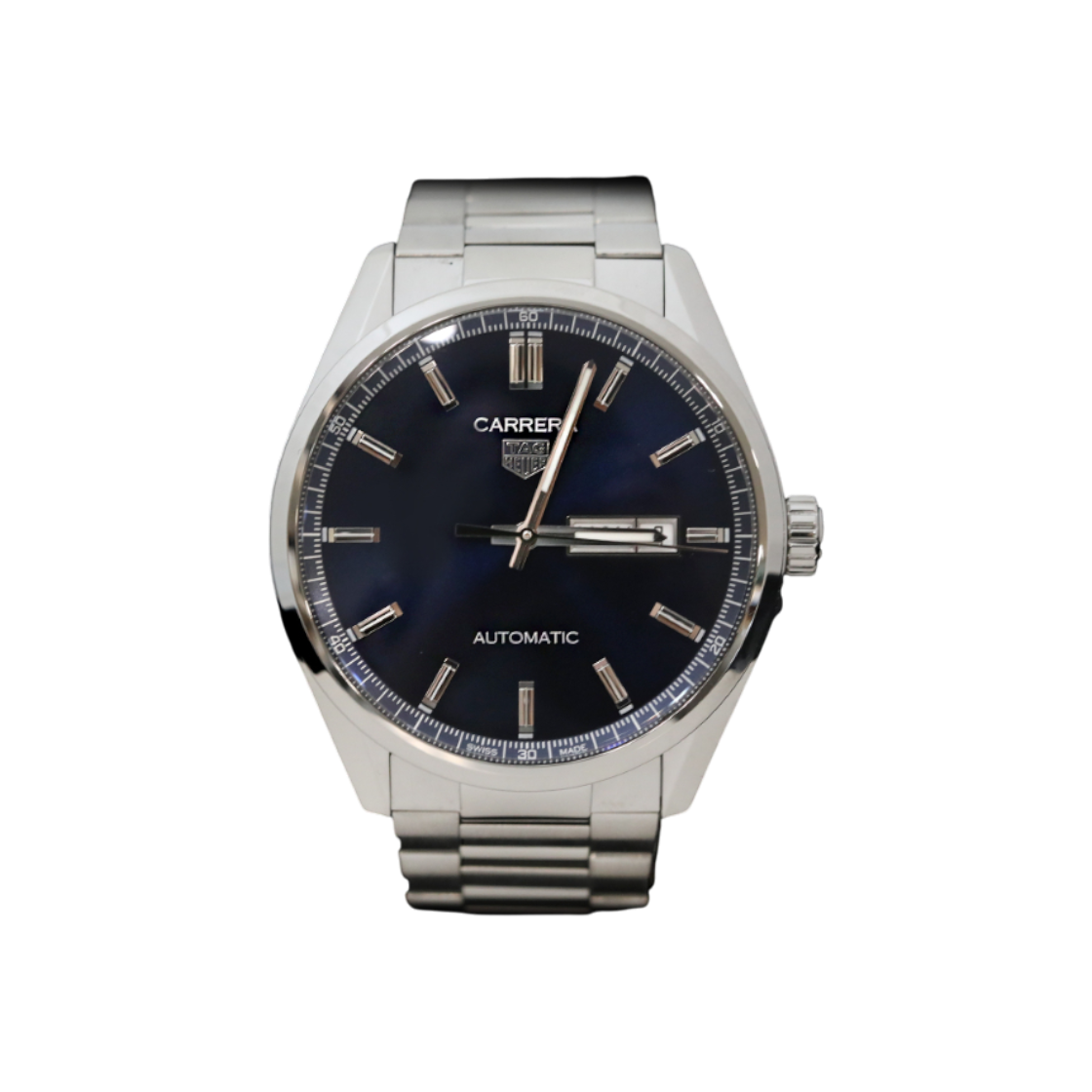 IT2C66KDRBDL TAG Heuer Carrera Calibre 5 Automatic Steel Blue Dial 41mm