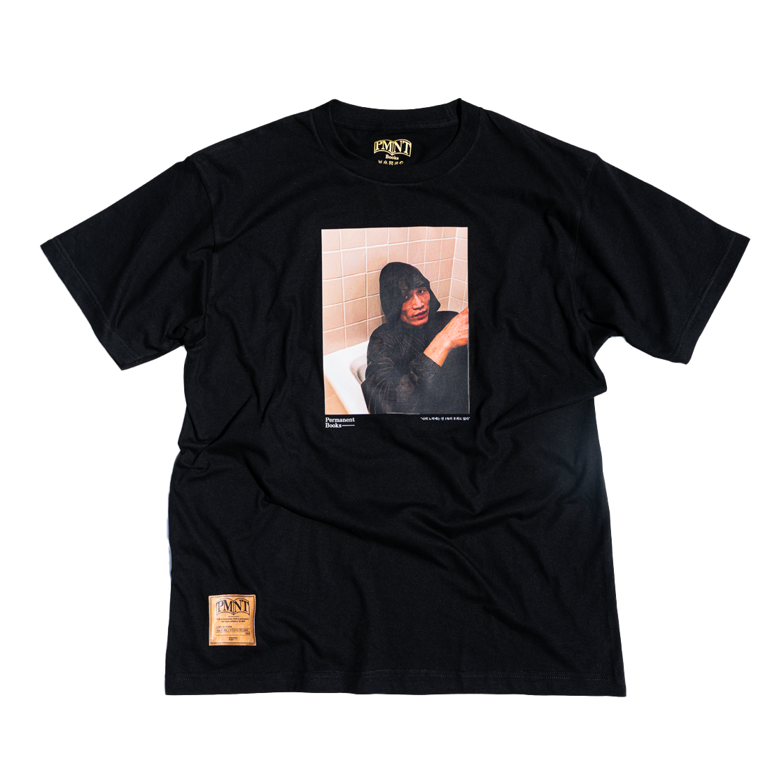 PMNT x 정찬성 티셔츠 블랙 A(PMNT x Jung Chan Sung  T-Shirt Black A)