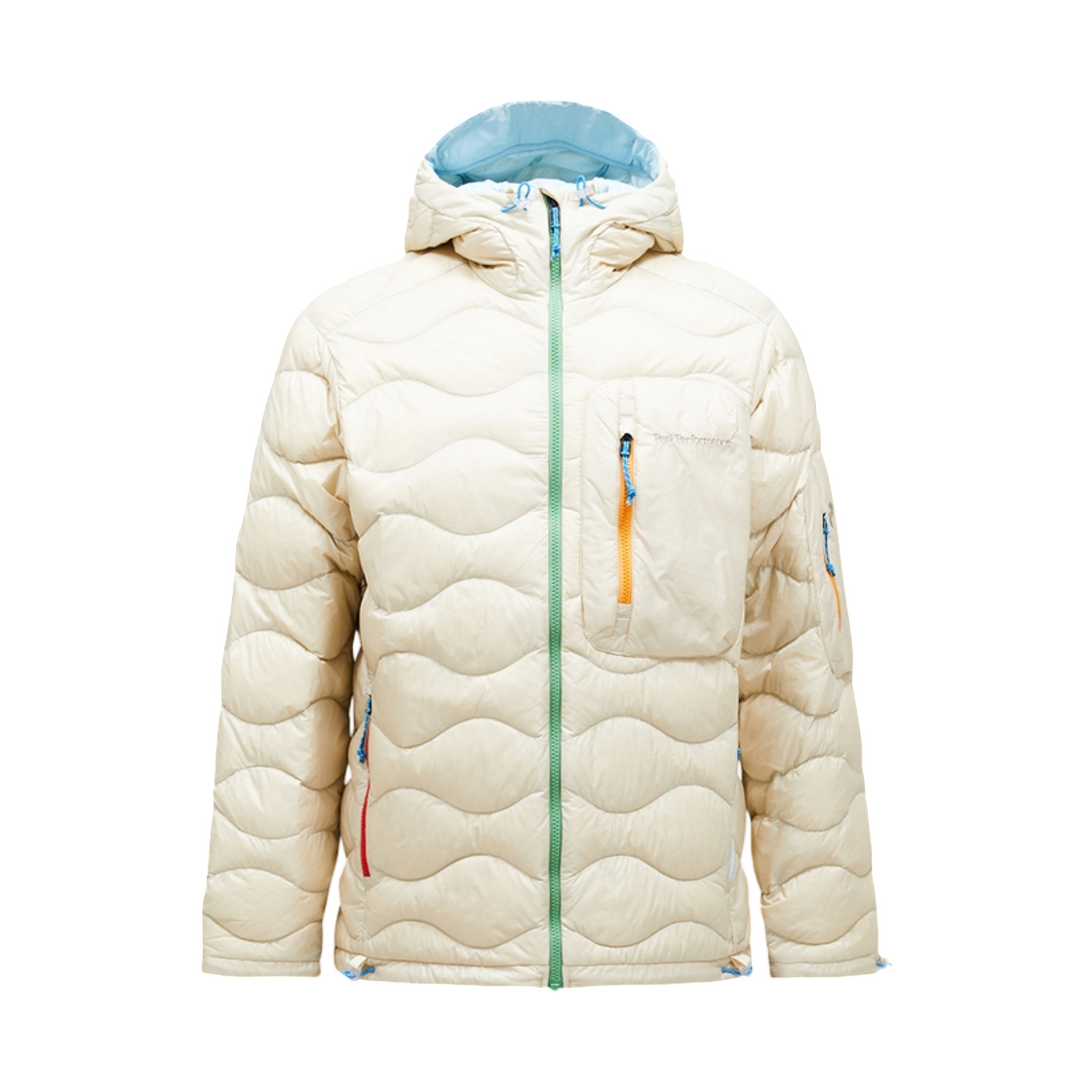 피크 퍼포먼스 힐리움 유틸리티 다운 후드 자켓 샌드 포그 클라우드(Peak Performance Helium Utility Down Hooded Jacket Sand Fog)