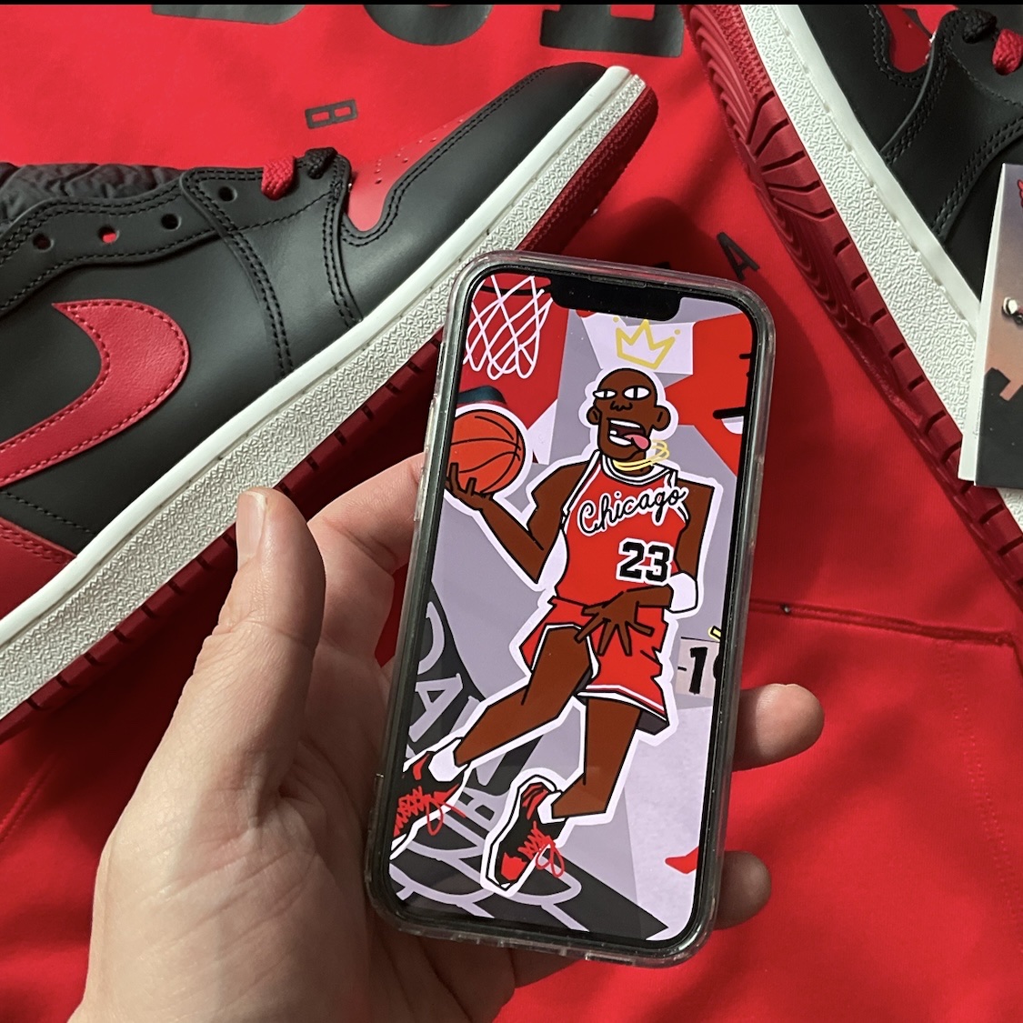 Jordan 1 High 85 Bred 착용 스타일 - 2