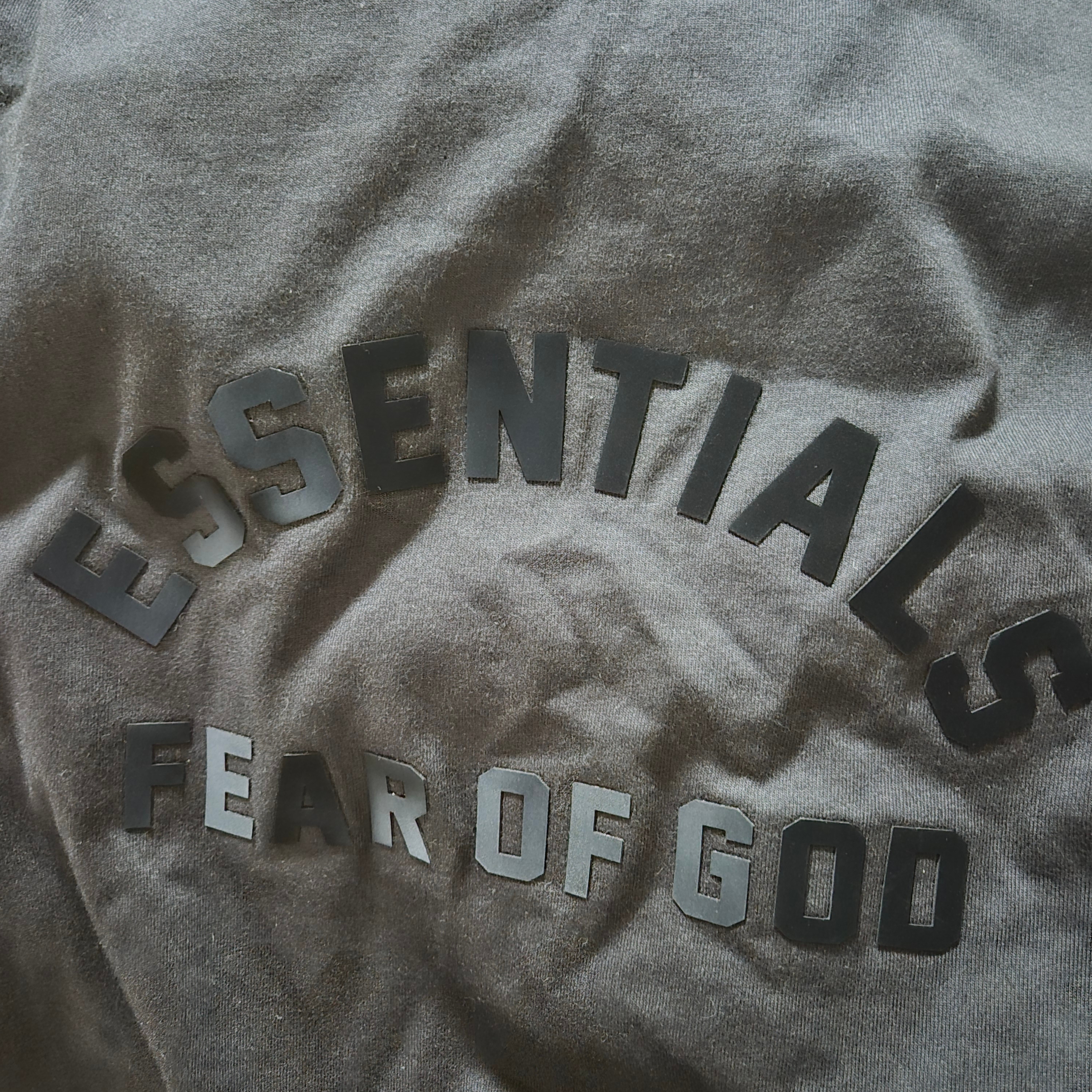 Essentials The Black Collection T-Shirt Black - 23SS 착용 스타일