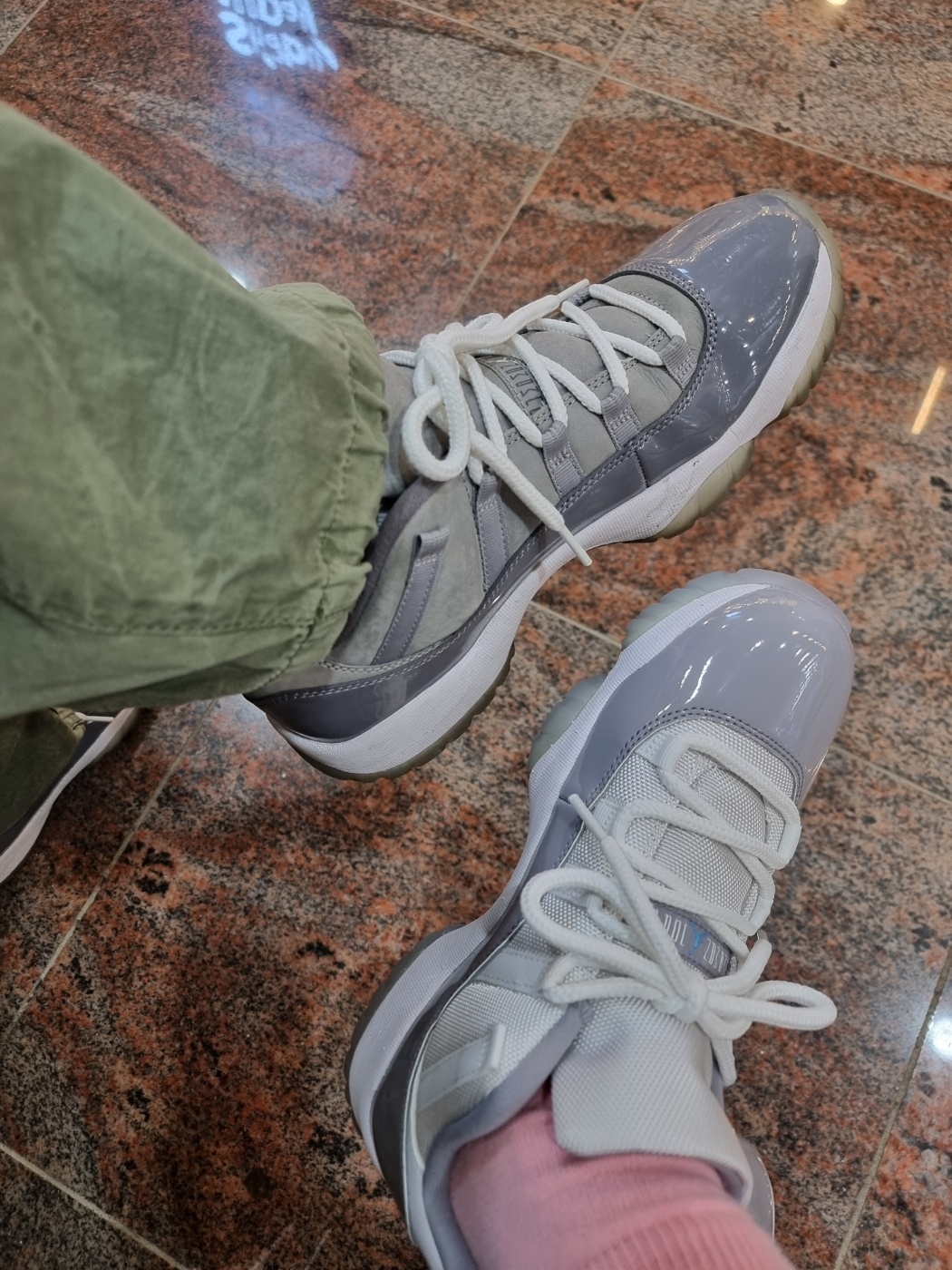 Jordan 11 Retro Low Cool Grey, Jordan 11 Retro Low Cement Grey 착용 스타일