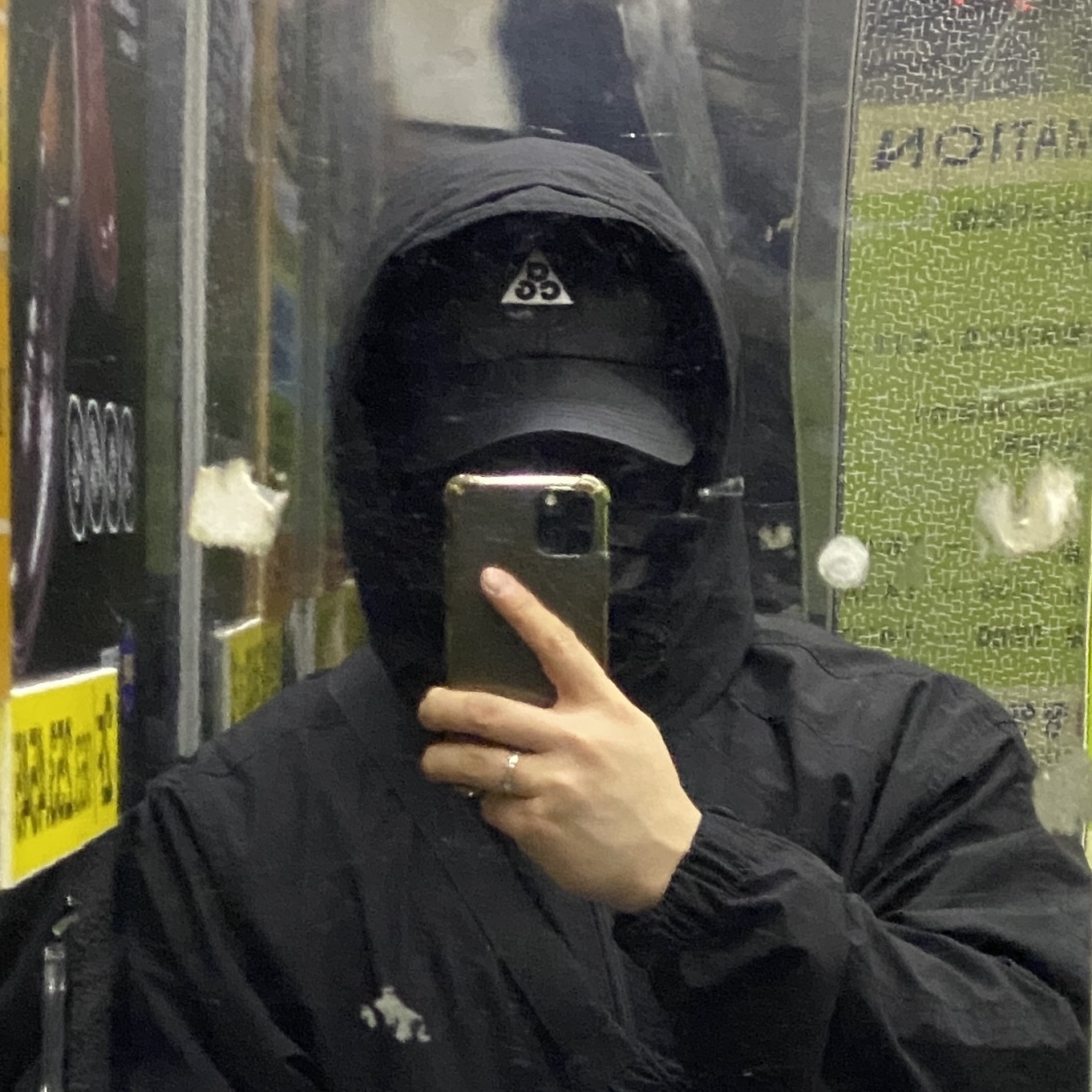 Nike ACG Trail Cap Black 착용 스타일