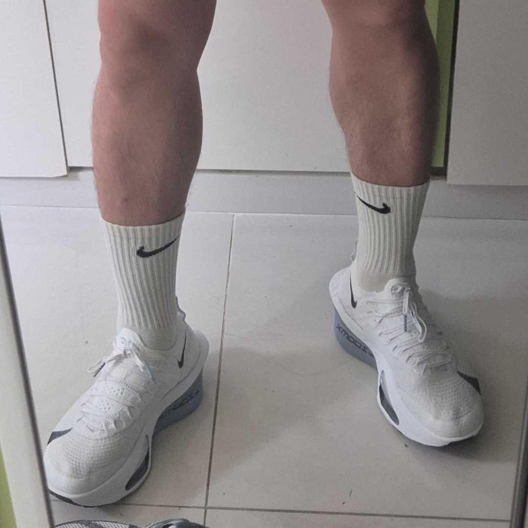 Nike Air Zoom Alphafly Next% 3 White Pure Platinum 착용 스타일