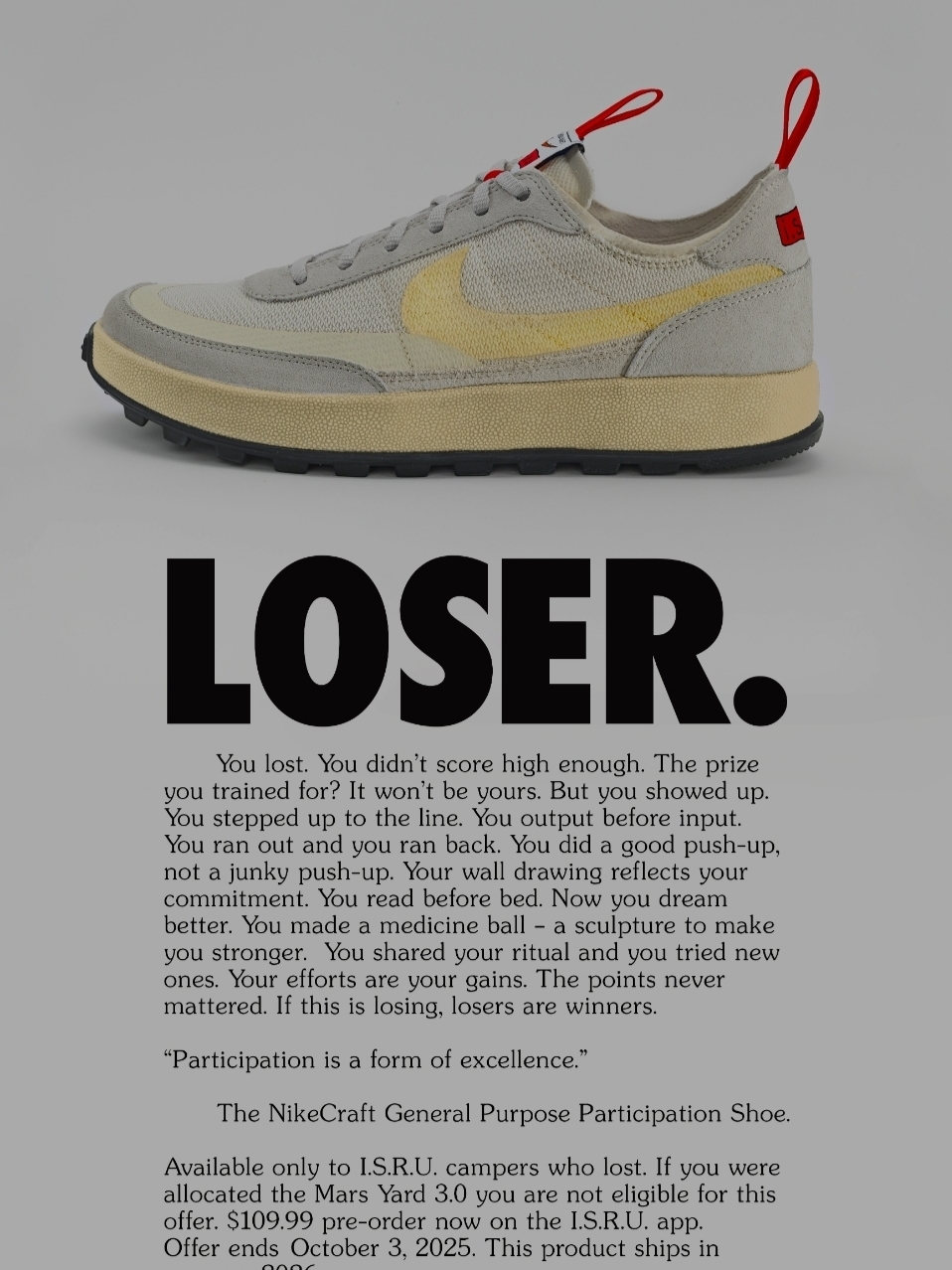 Nike x Tom Sachs Mars Yard Shoe 3.0 Space Camp μ°©μ© μ€νμΌ - 1