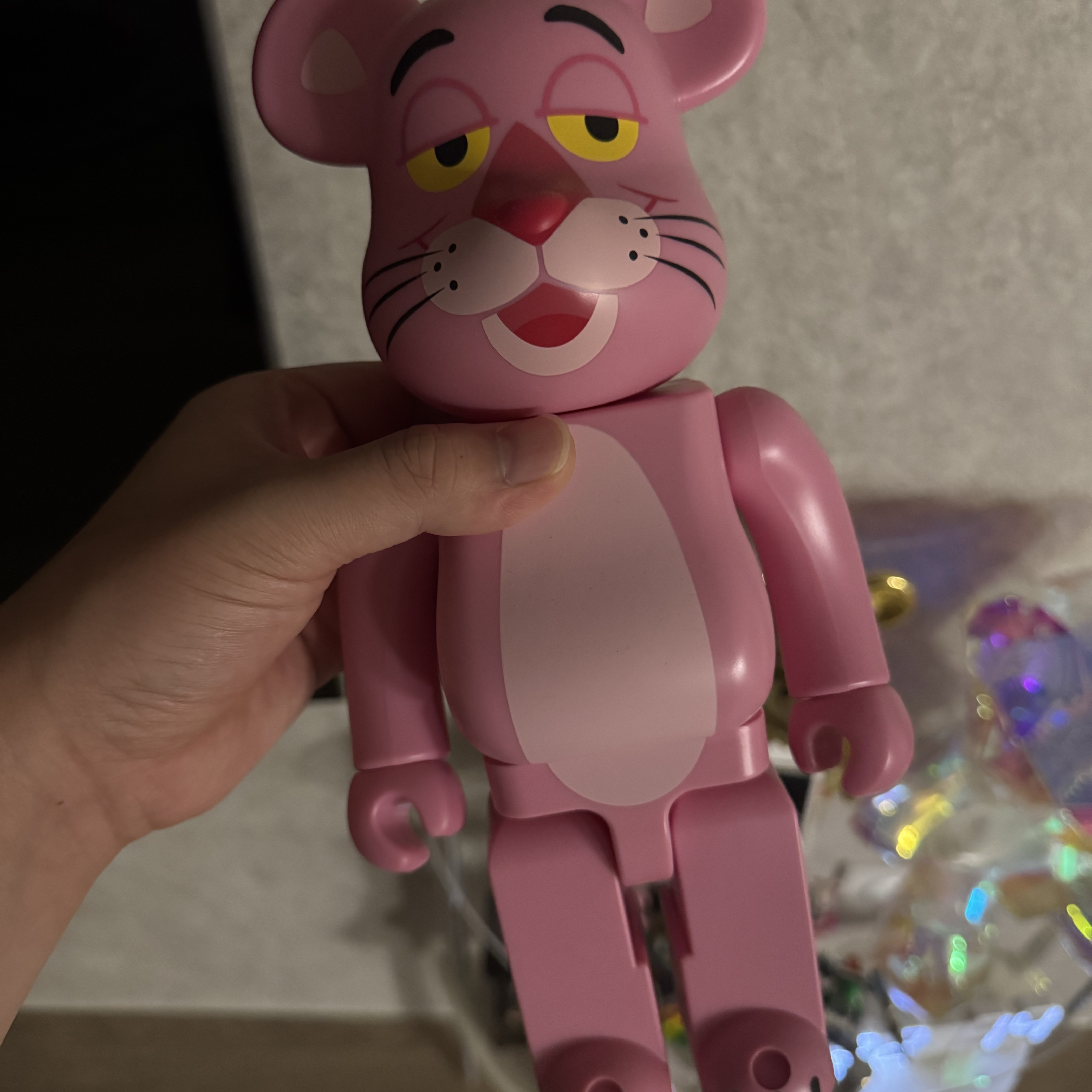 Bearbrick Pink Panther 100% & 400% Set 착용 스타일