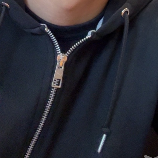 Nike NSW Classic Full Zip Hoodie Black - Asia 착용 스타일