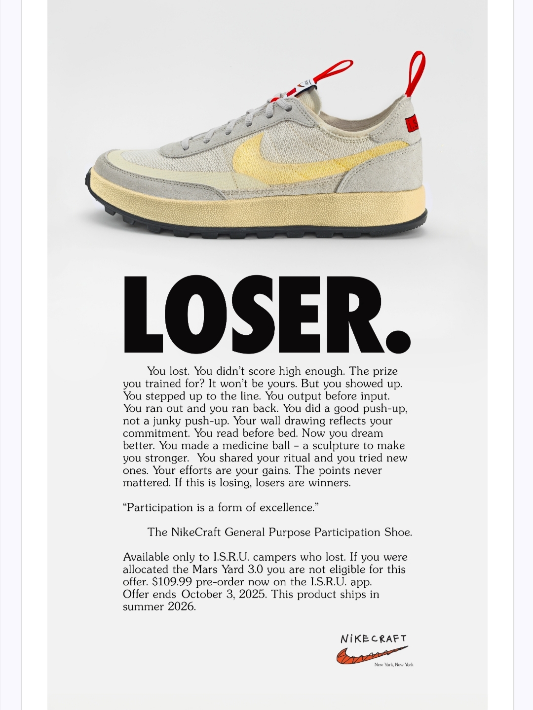 Nike x Tom Sachs Mars Yard Shoe 3.0 Space Camp 착용 스타일