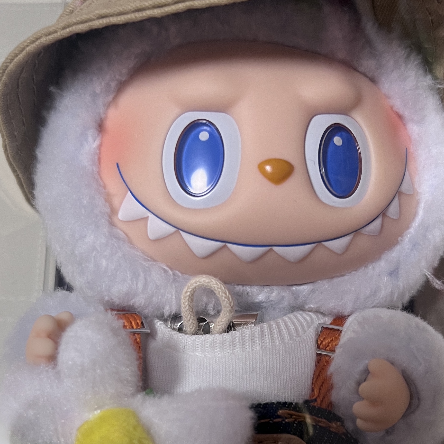 Pop Mart Fall In Wild Labubu Series Toy Keyring 착용 스타일