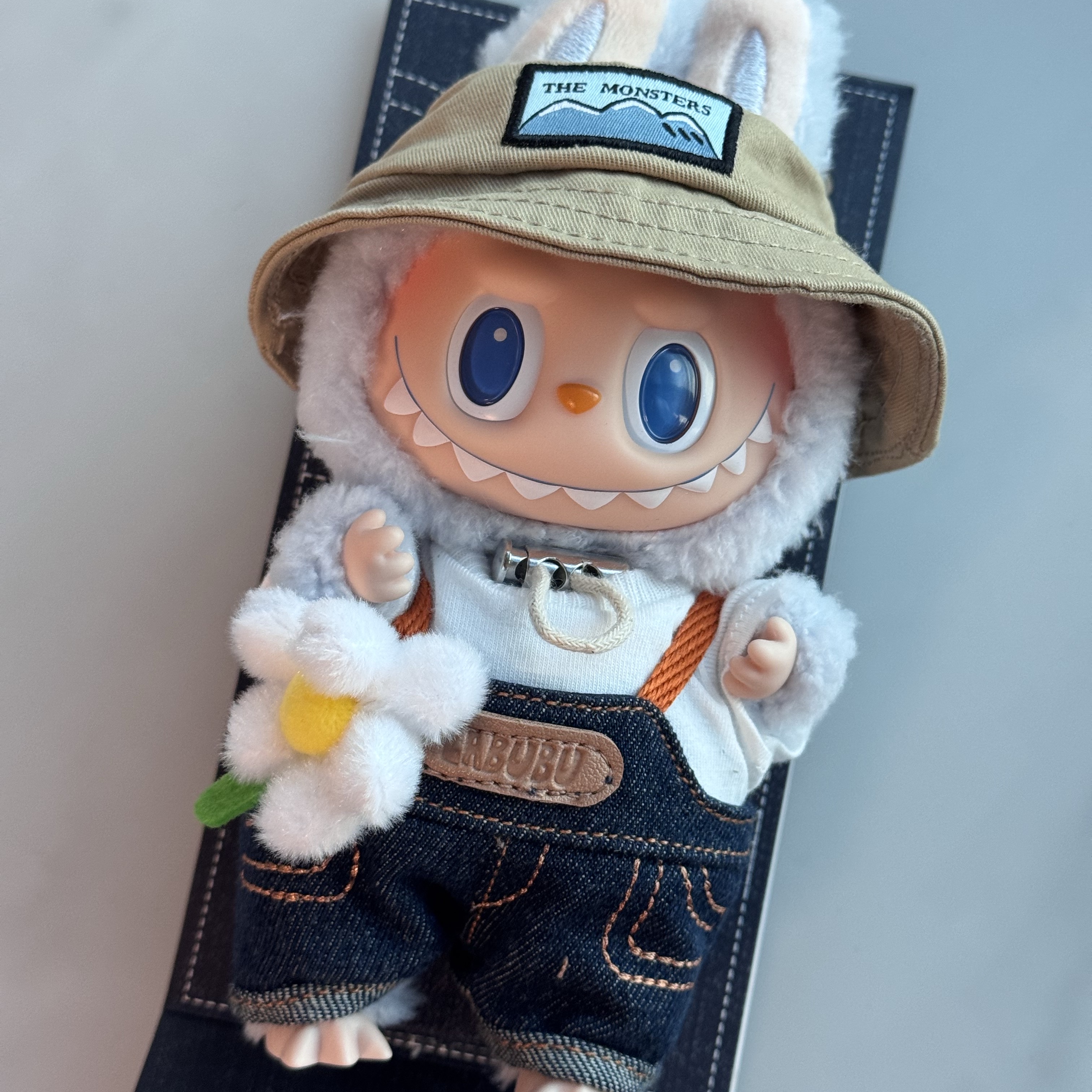 Pop Mart Fall In Wild Labubu Series Toy Keyring 착용 스타일