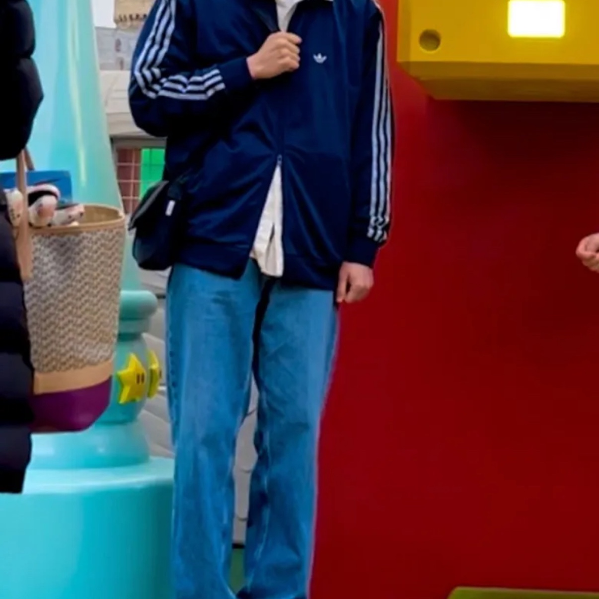 Adidas Originals Beckenbauer Track Jacket Night Indigo - KR Sizing 착용 스타일