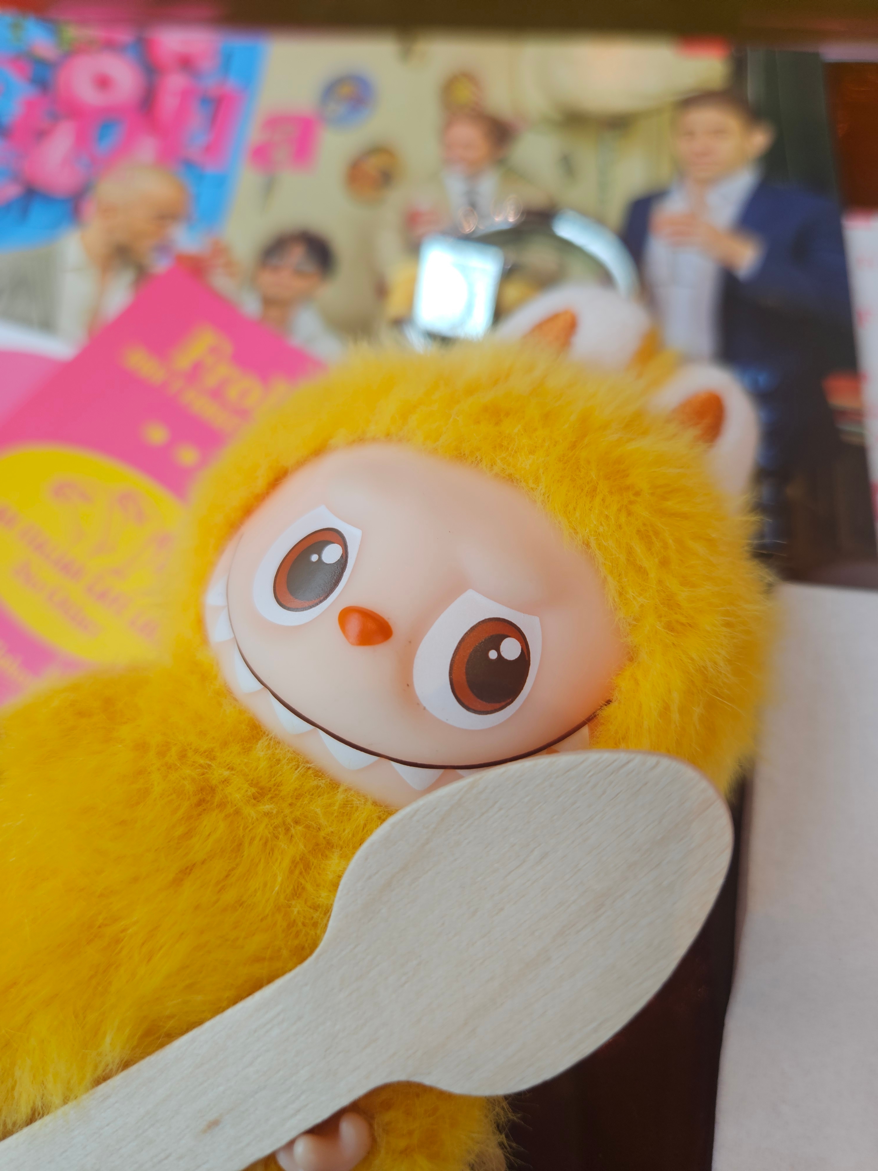 Pop Mart Labubu The Monsters Pin For Love Series Vinyl Plush Pendant (N-Z) Y (Opened Case) 착용 스타일 - 8