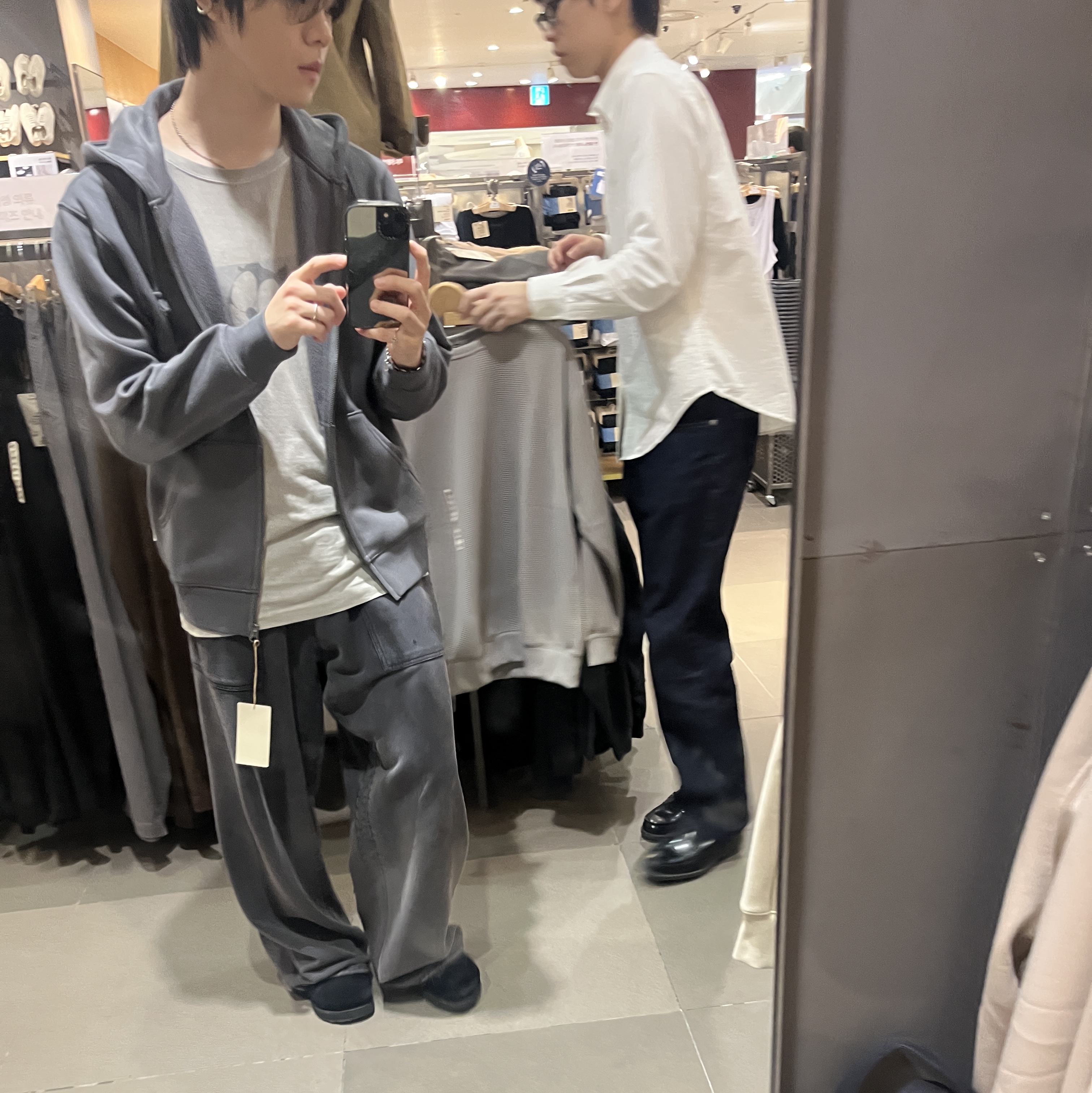 [프리오더] Polyteru Sliders Shoes Black 착용 스타일
