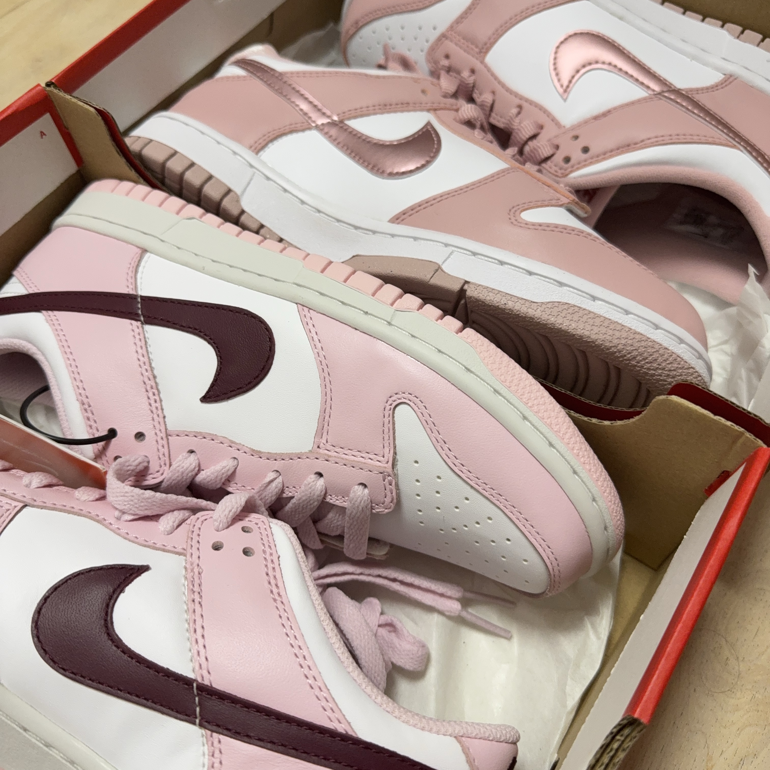(GS) Nike Dunk Low Pink Foam 착용 스타일