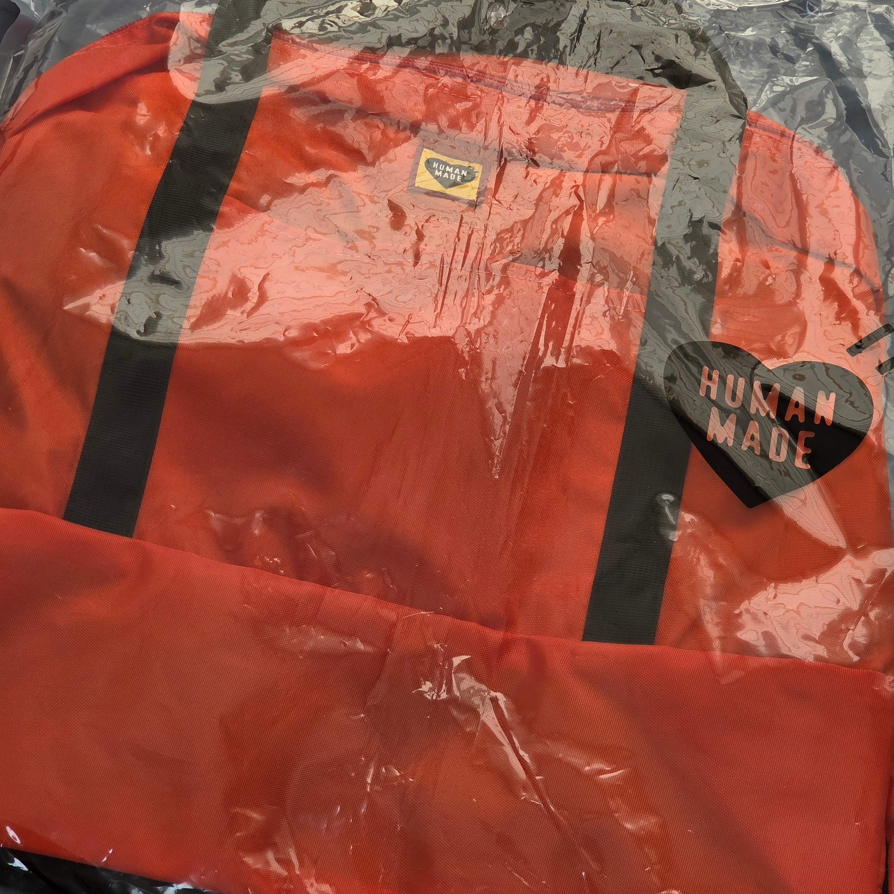 Human Made Boston Bag Orange 착용 스타일 - 1