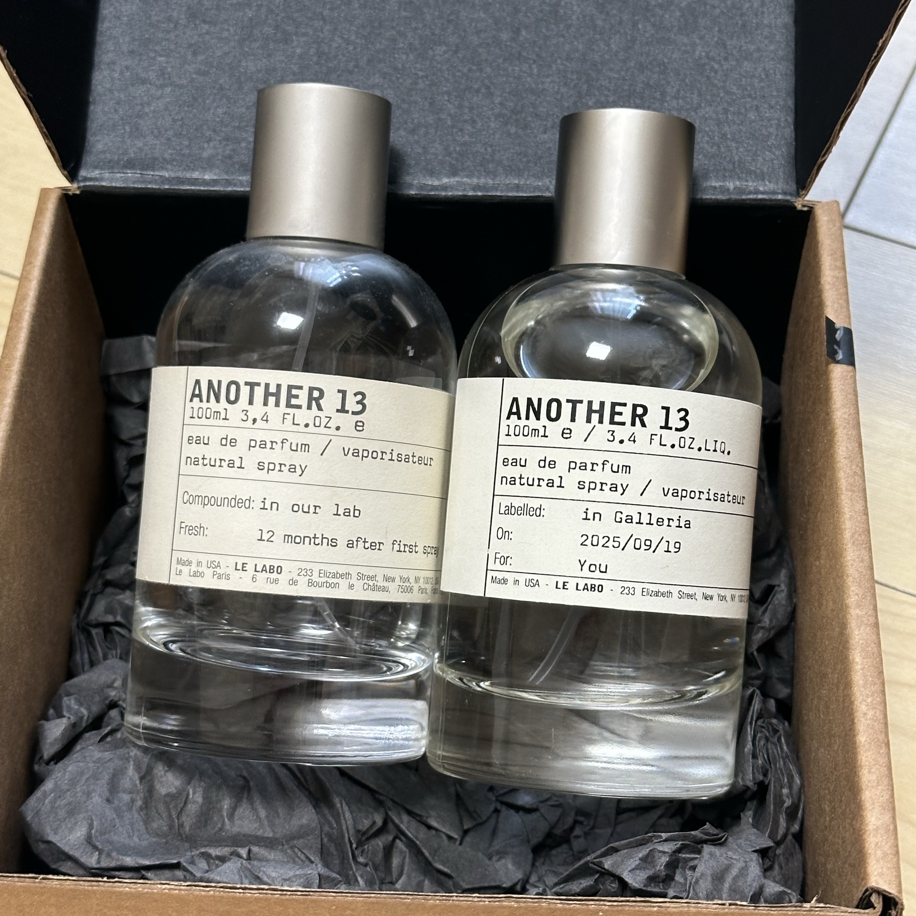 Le Labo Another 13 Eau De Parfum 100ml 착용 스타일