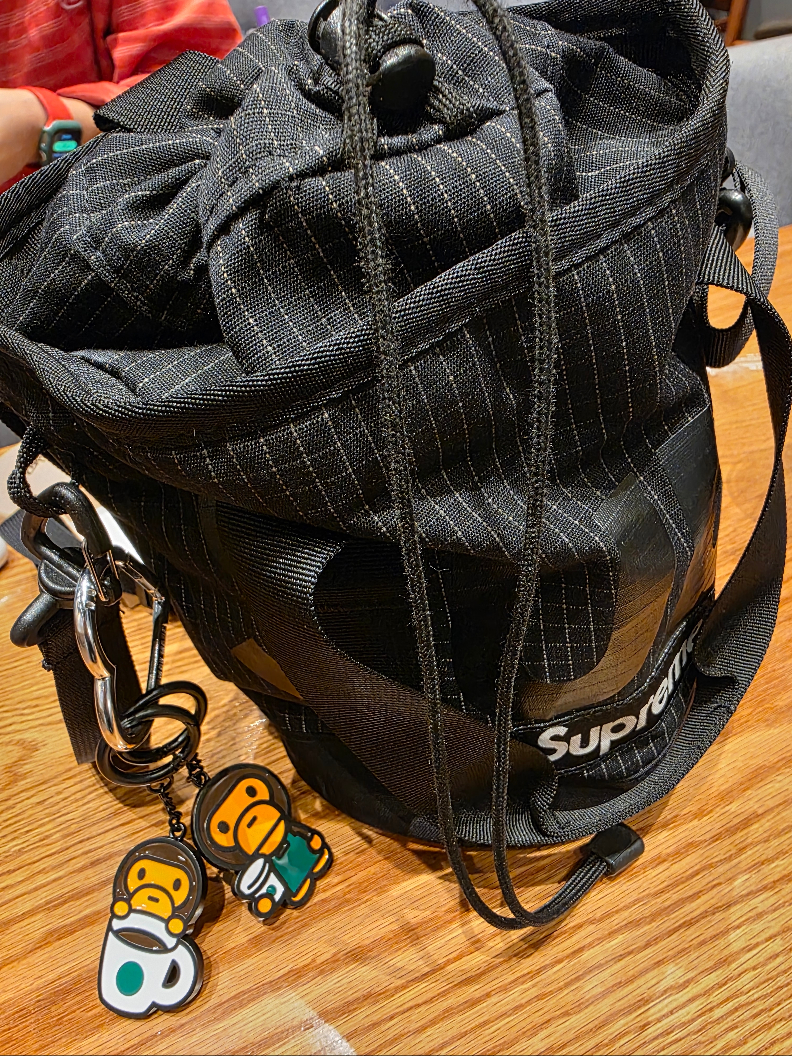 Starbucks x BAPE Baby Milo Keychain, Starbucks x BAPE Baby Milo Keychain 착용 스타일