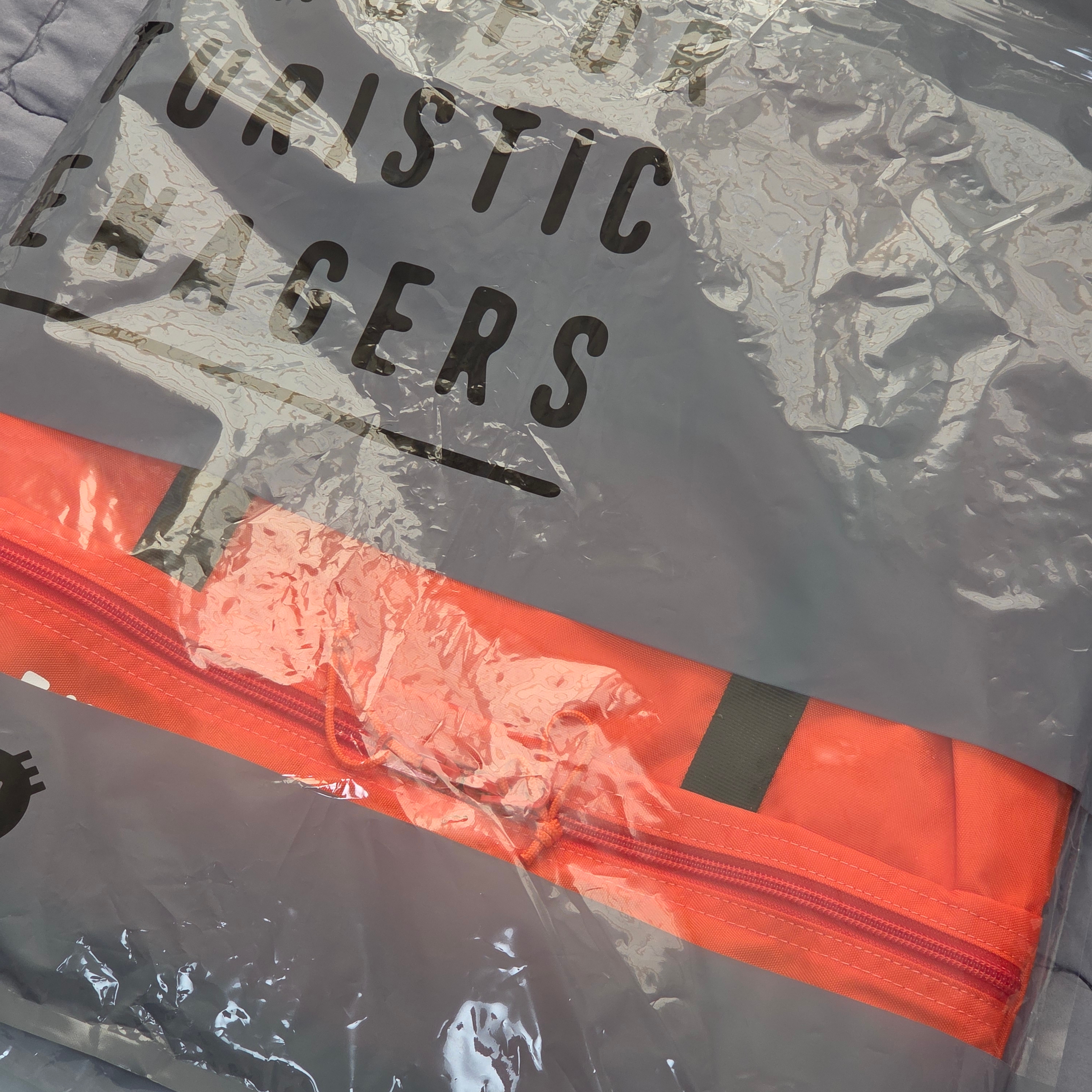 Human Made Boston Bag Orange 착용 스타일 - 2
