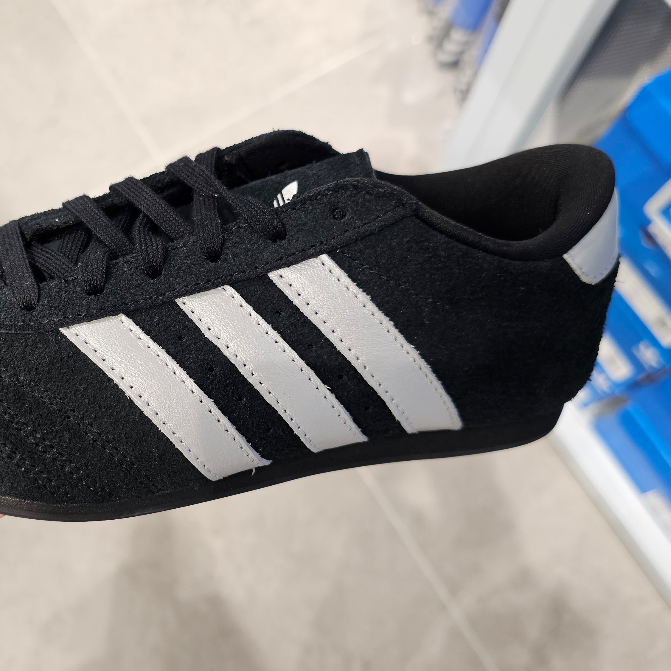 (W) Adidas Taekwondo Lace Core Black Matte Silver 착용 스타일