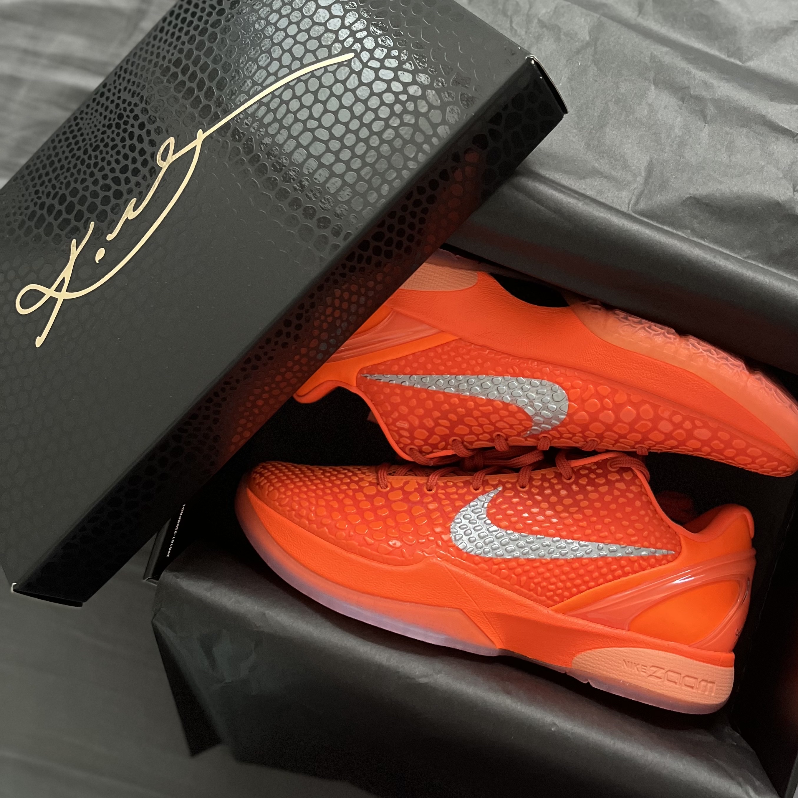 Nike Kobe 6 Protro Total Orange 착용 스타일 - 1