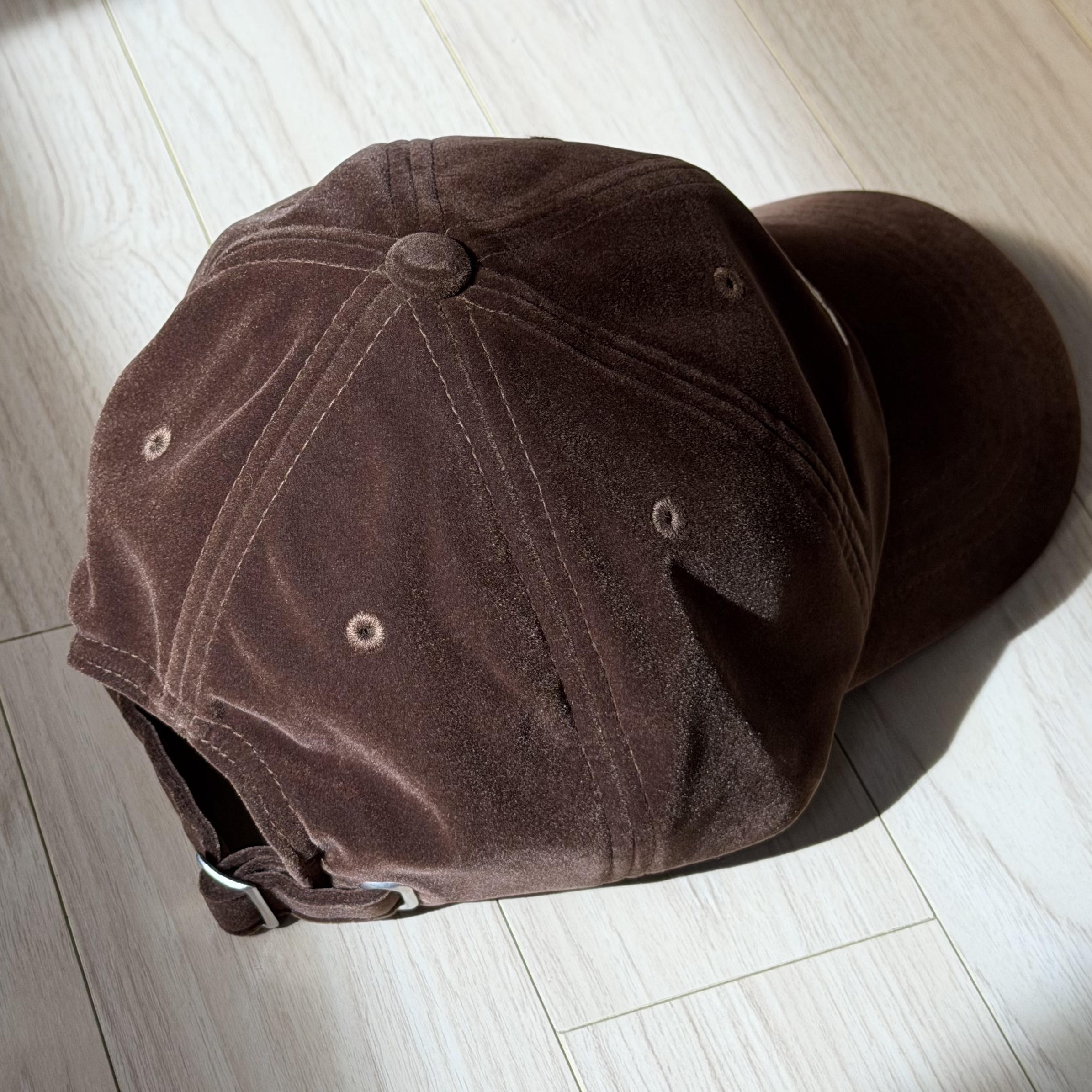 Stussy x Wales Bonner Cap Brown 착용 스타일 - 3