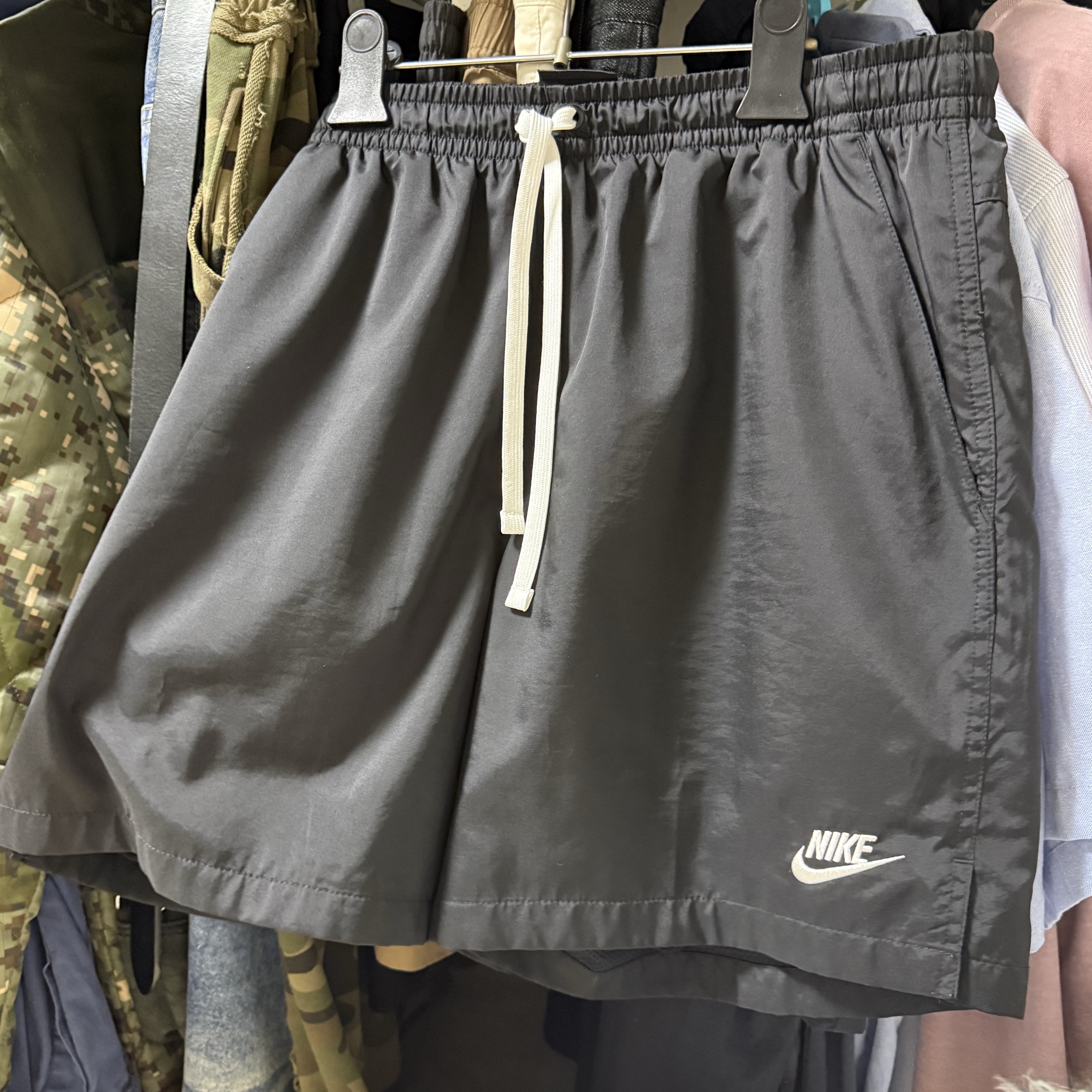 Nike NSW Woven Shorts Black - Asia 착용 스타일