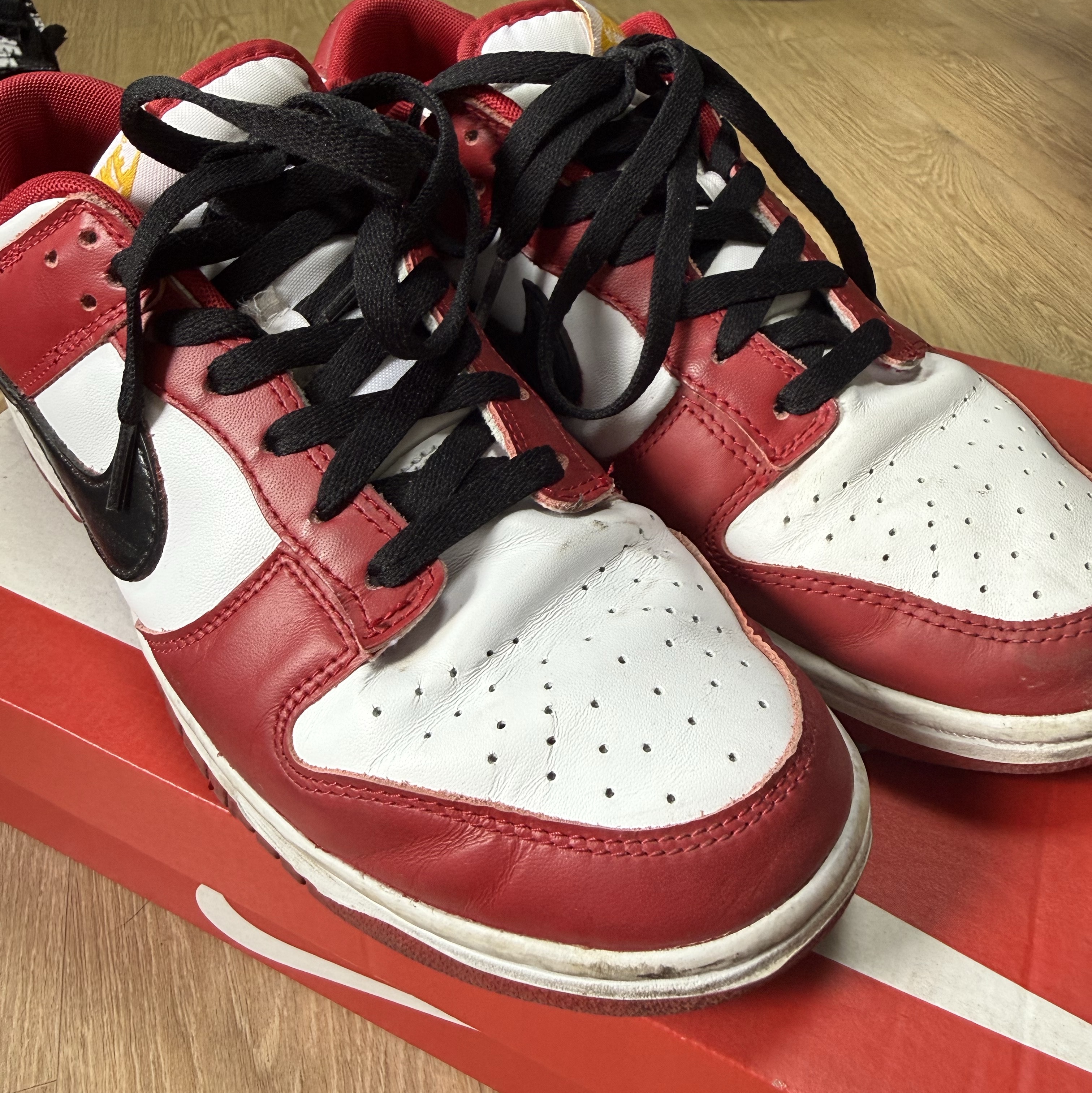 Nike Dunk Low Retro Gym Red 착용 스타일