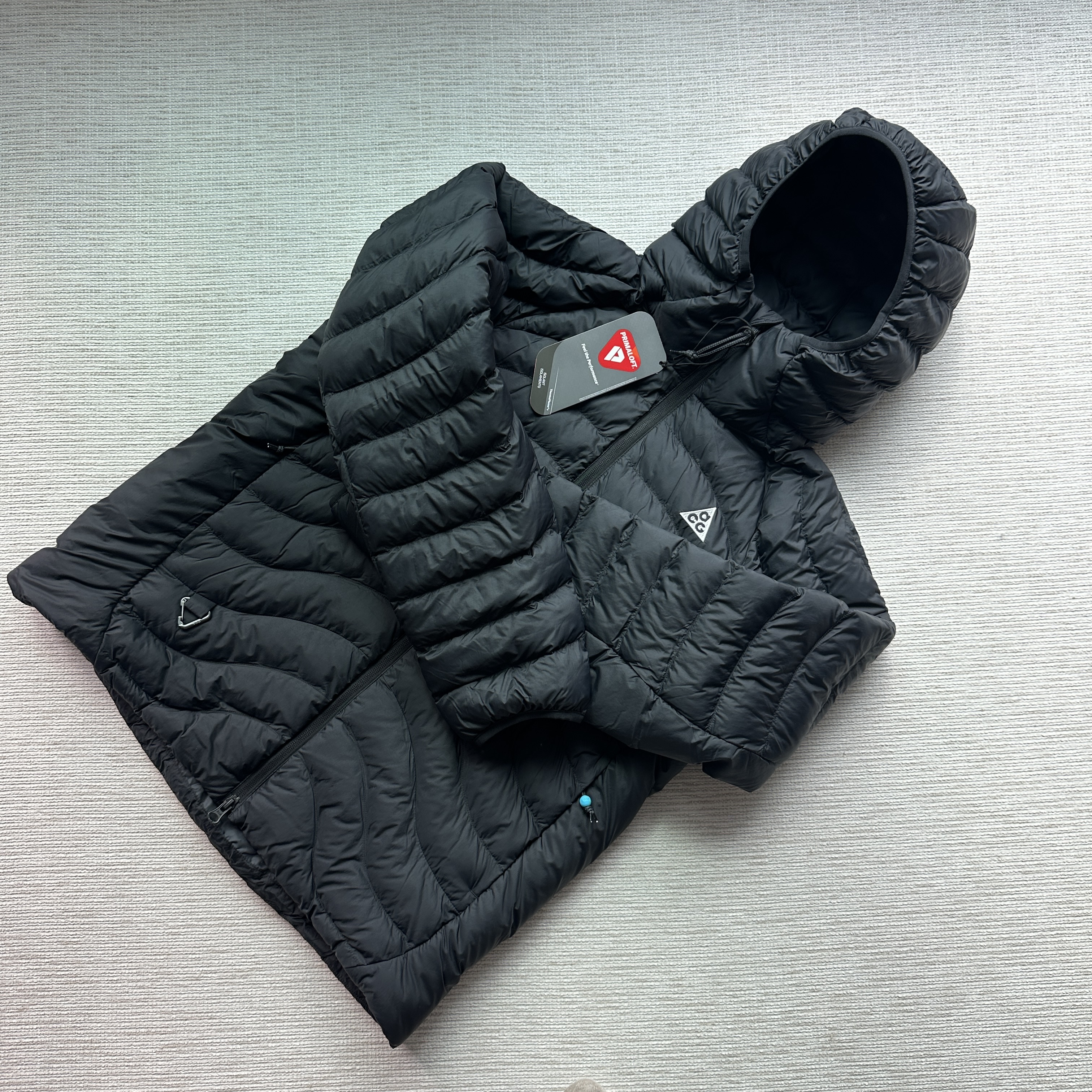 Nike ACG Lava Flow Therma-Fit ADV Jacket Black Summit White - Asia 착용 스타일