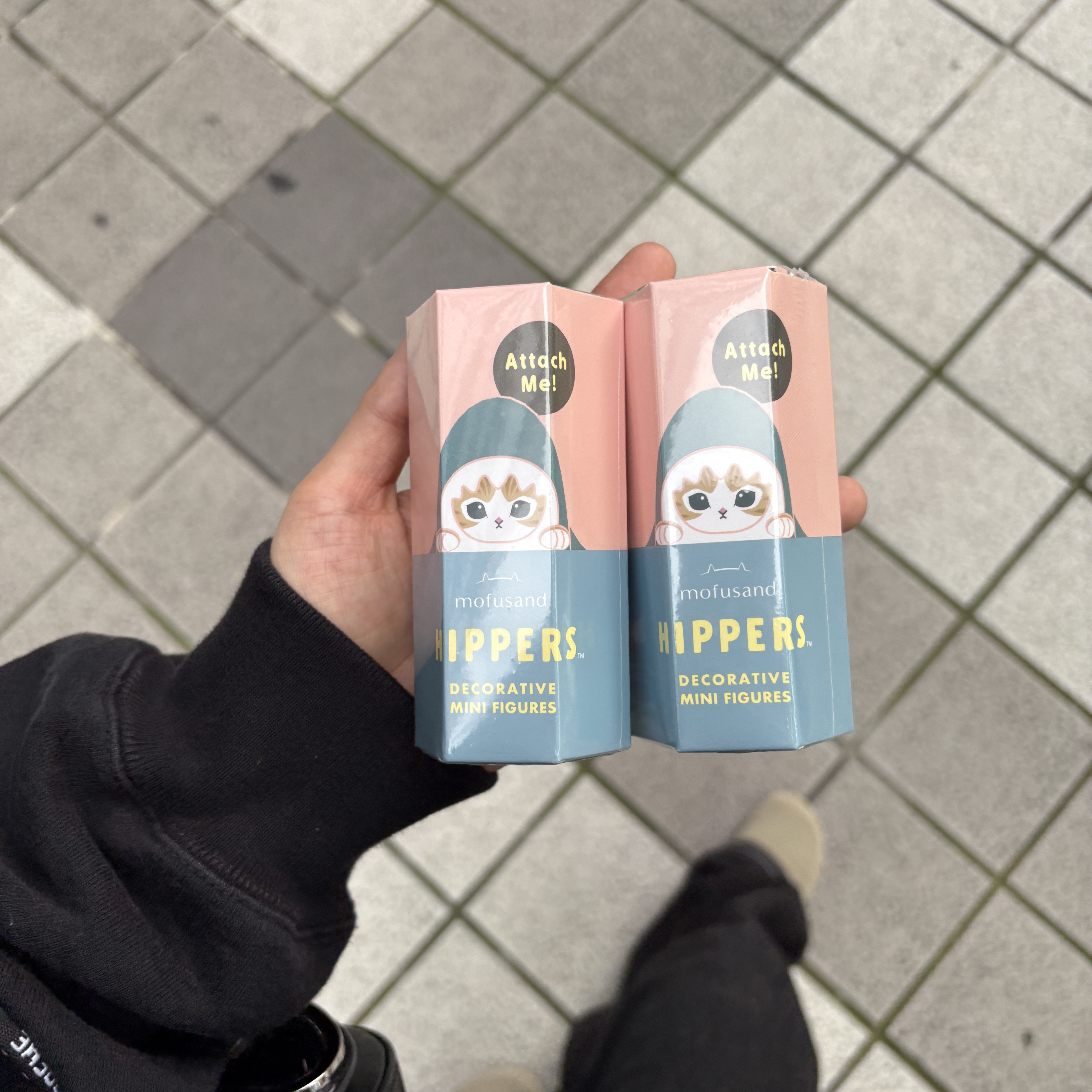 Sonny Angel x Mofusand Hippers Sealed Case (1 Blind Boxes) 착용 스타일 - 1