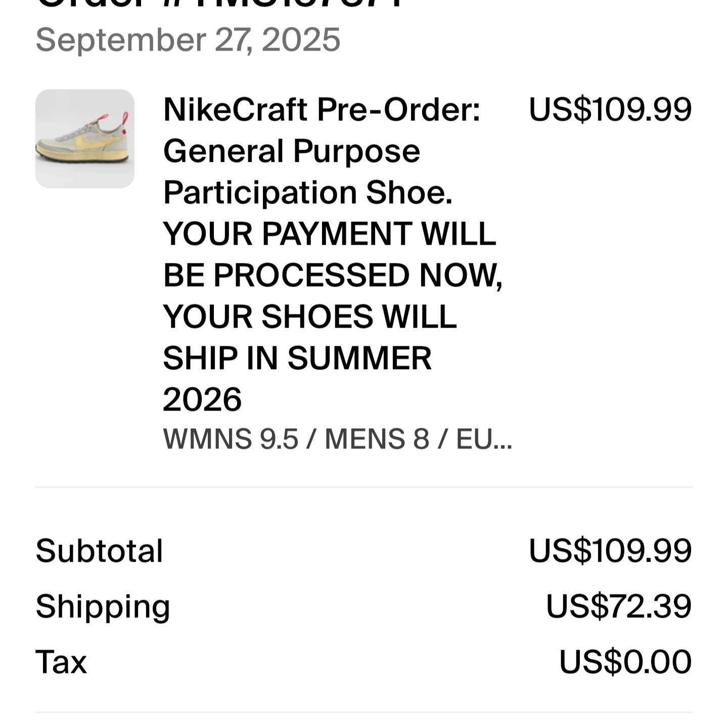 Nike x Tom Sachs Mars Yard Shoe 3.0 Space Camp 착용 스타일 - 5