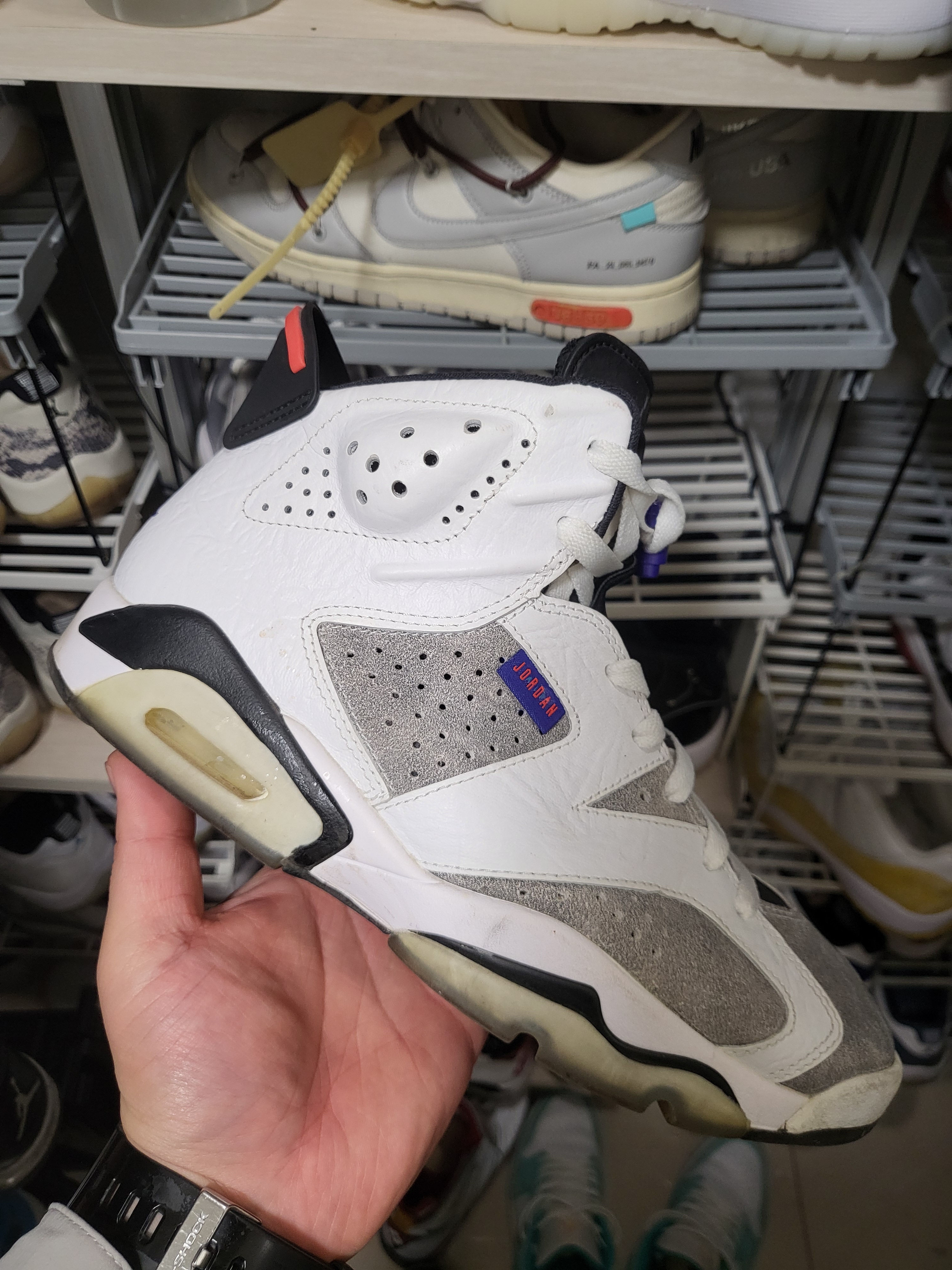 Jordan 6 Retro Flight Nostalgia 착용 스타일 - 1