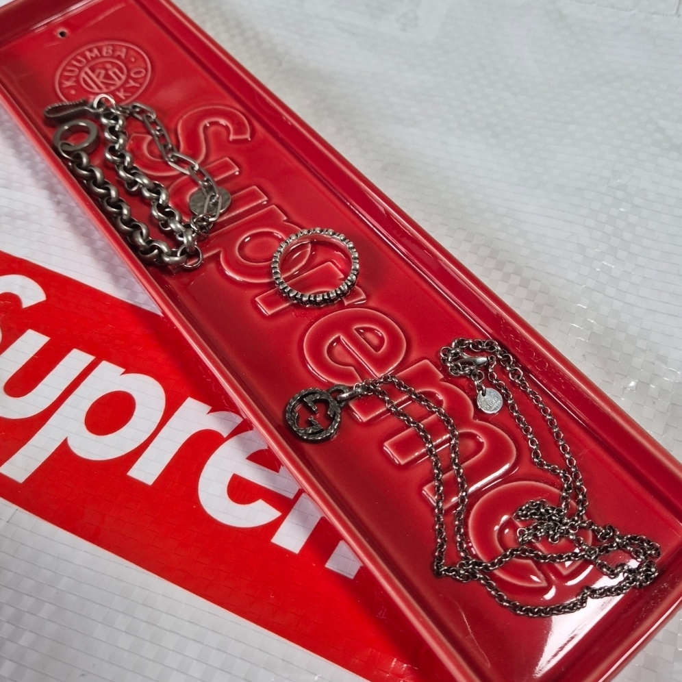 Supreme Kuumba Incense Tray Red - 24SS, Gucci Interlocking G Pendant Necklace Silver 착용 스타일