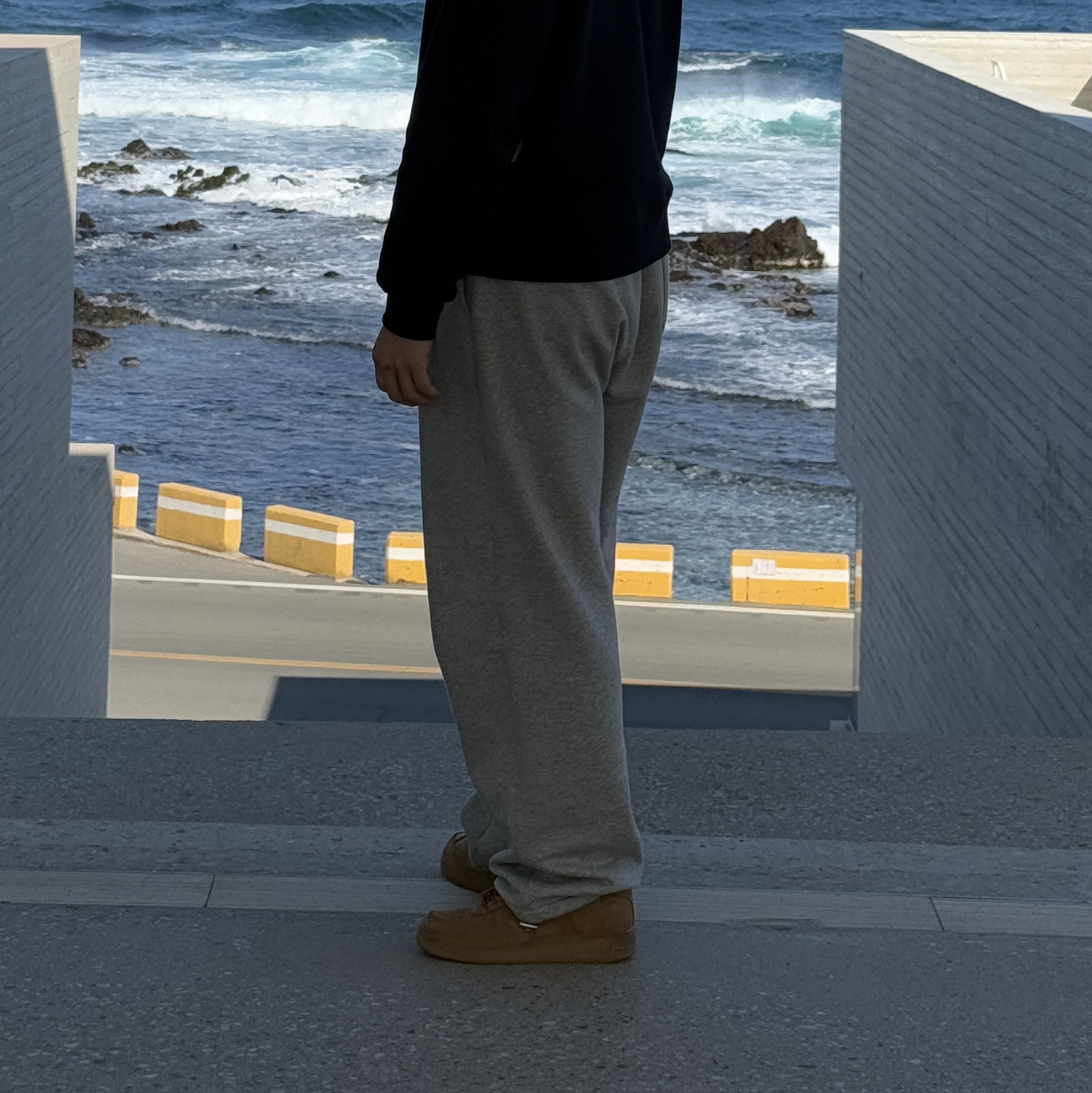 Nike Air Force 1 '07 WB Flax 착용 스타일