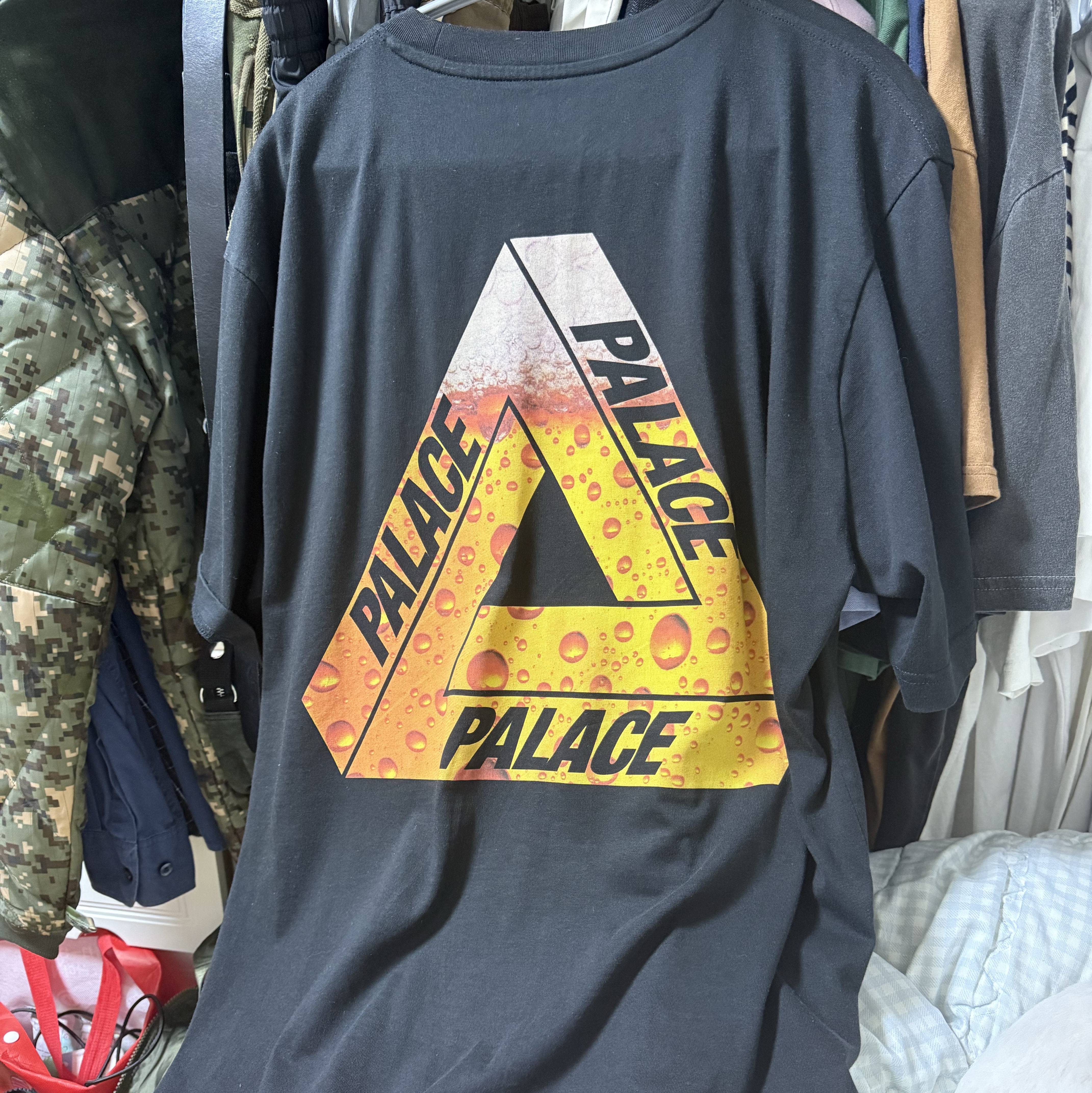 Palace Tri-Lager T-Shirt Black - 20FW 착용 스타일