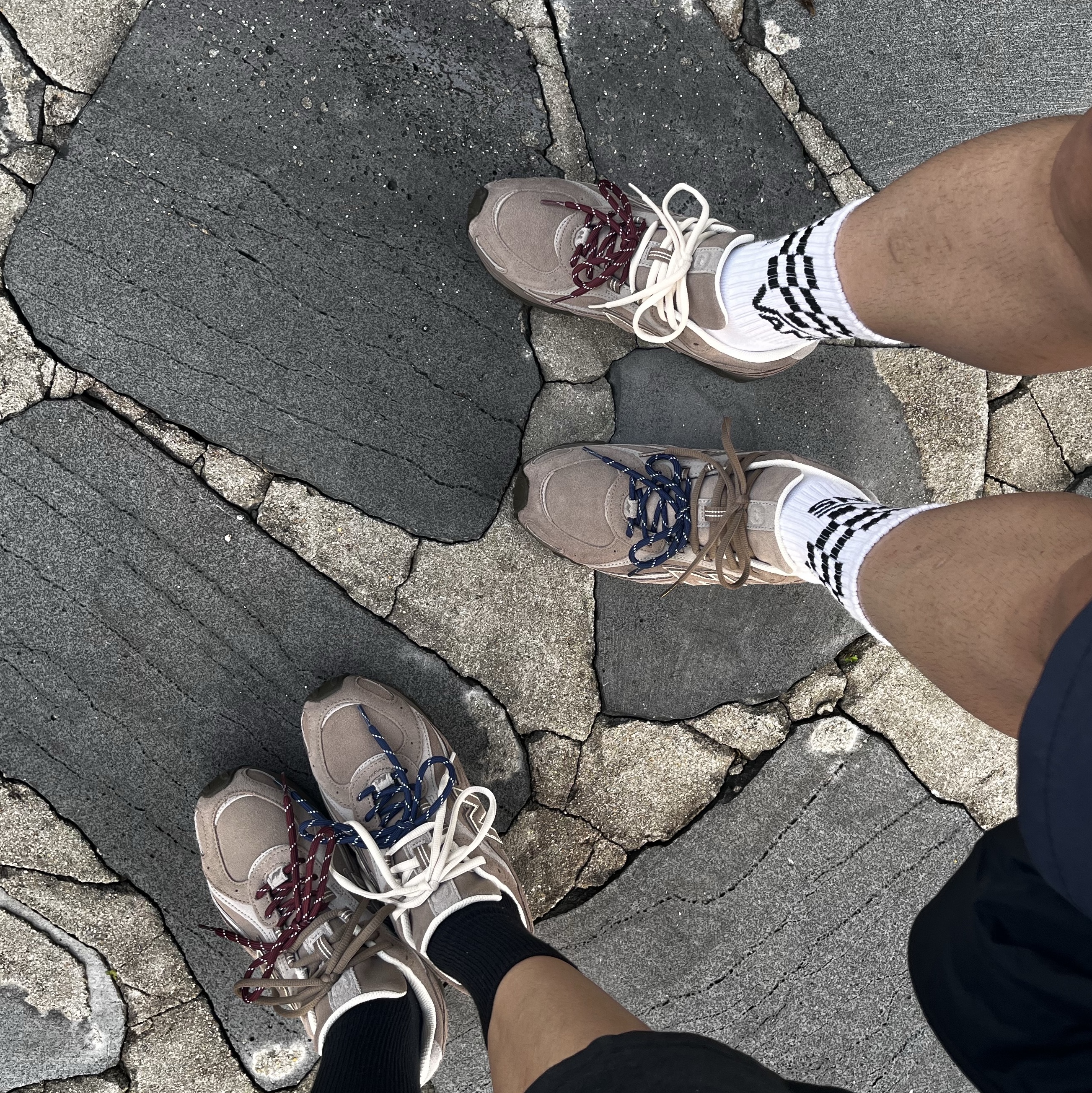 New Balance 204L Suede Mushroom Arid Stone 착용 스타일