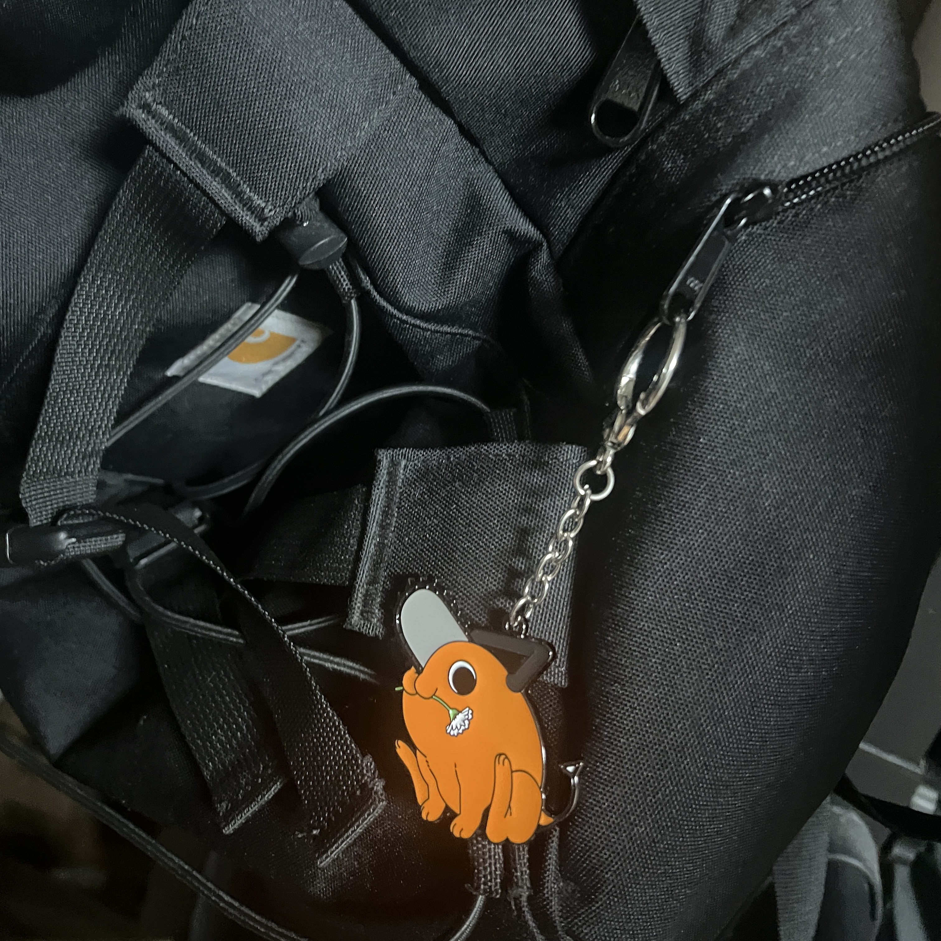 Chainsaw Man The Movie: Reze Arc Keyring Pochita 착용 스타일