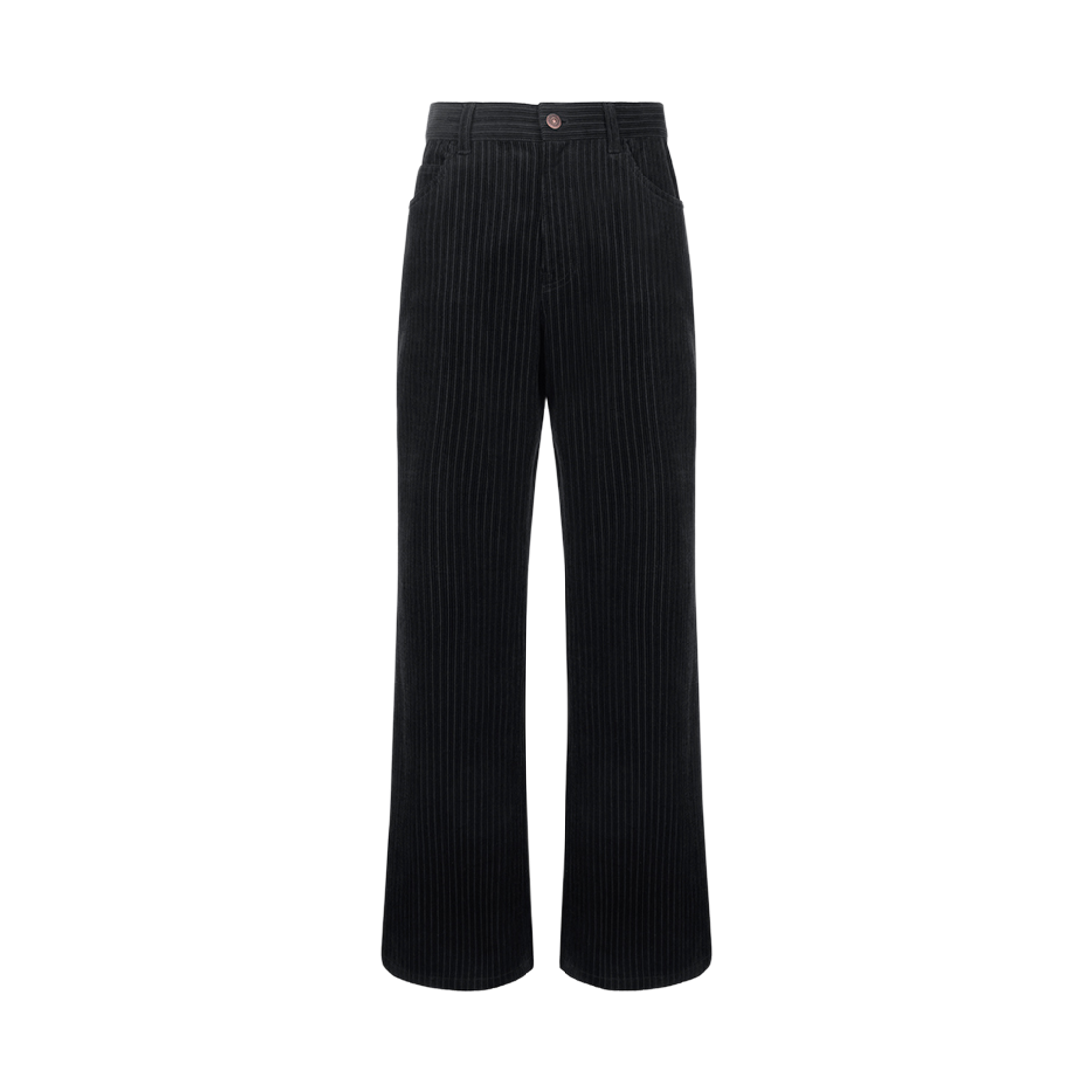 NMA5FWP83BK Noice Distorted Corduroy Flared Pants Black