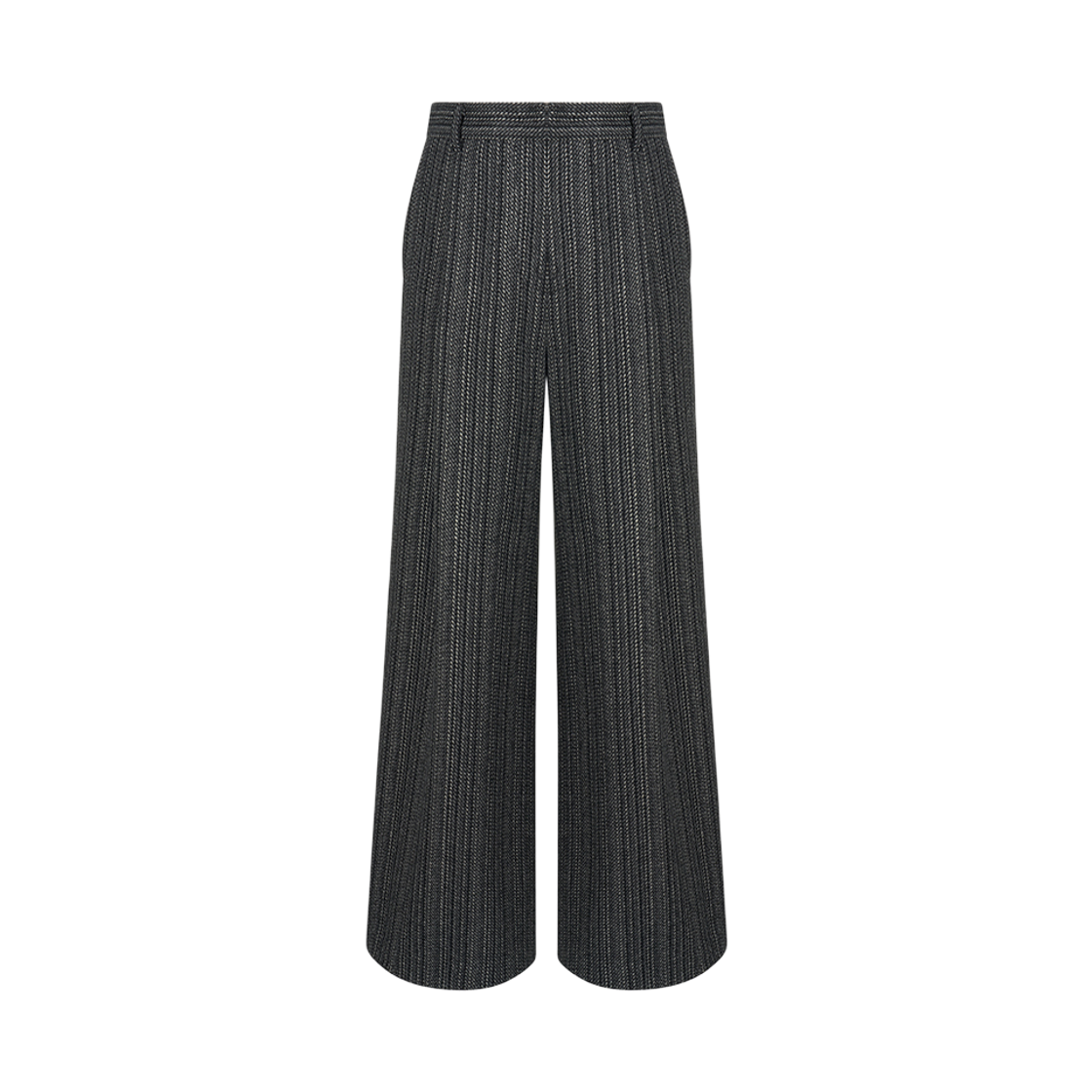 NMA5WWP92CC Noice Wool Herringbone Wide Pants Charcoal